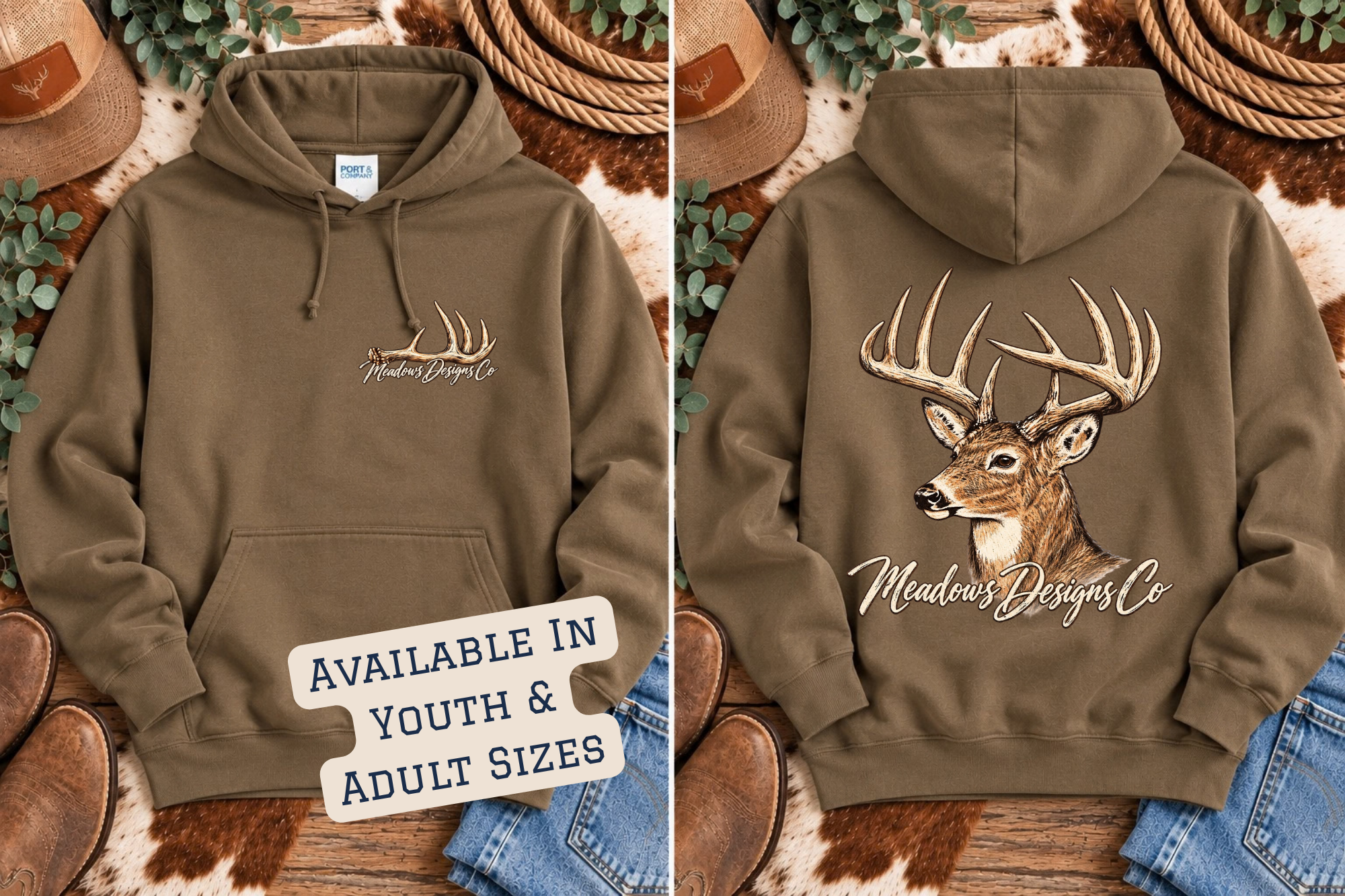 Meadows Designs Co. Deer Tee 🦌