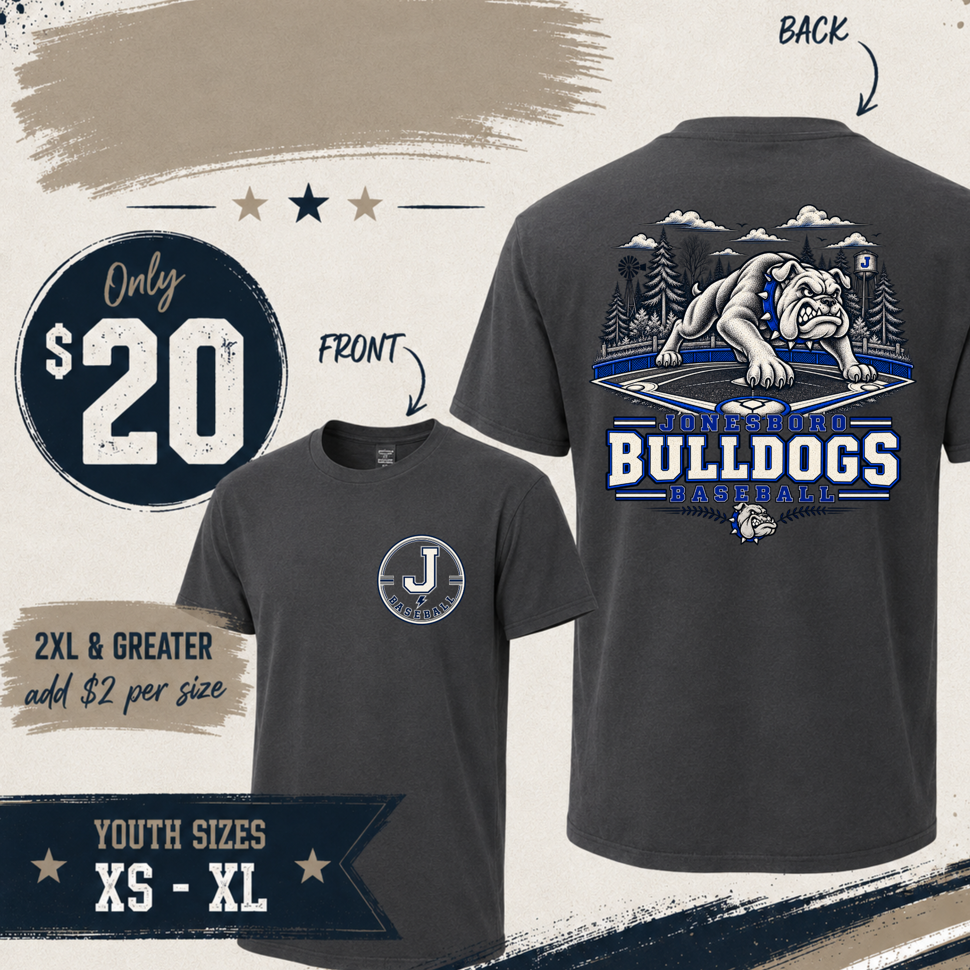 Hometown Athletics Collection | Bulldogs Baseball