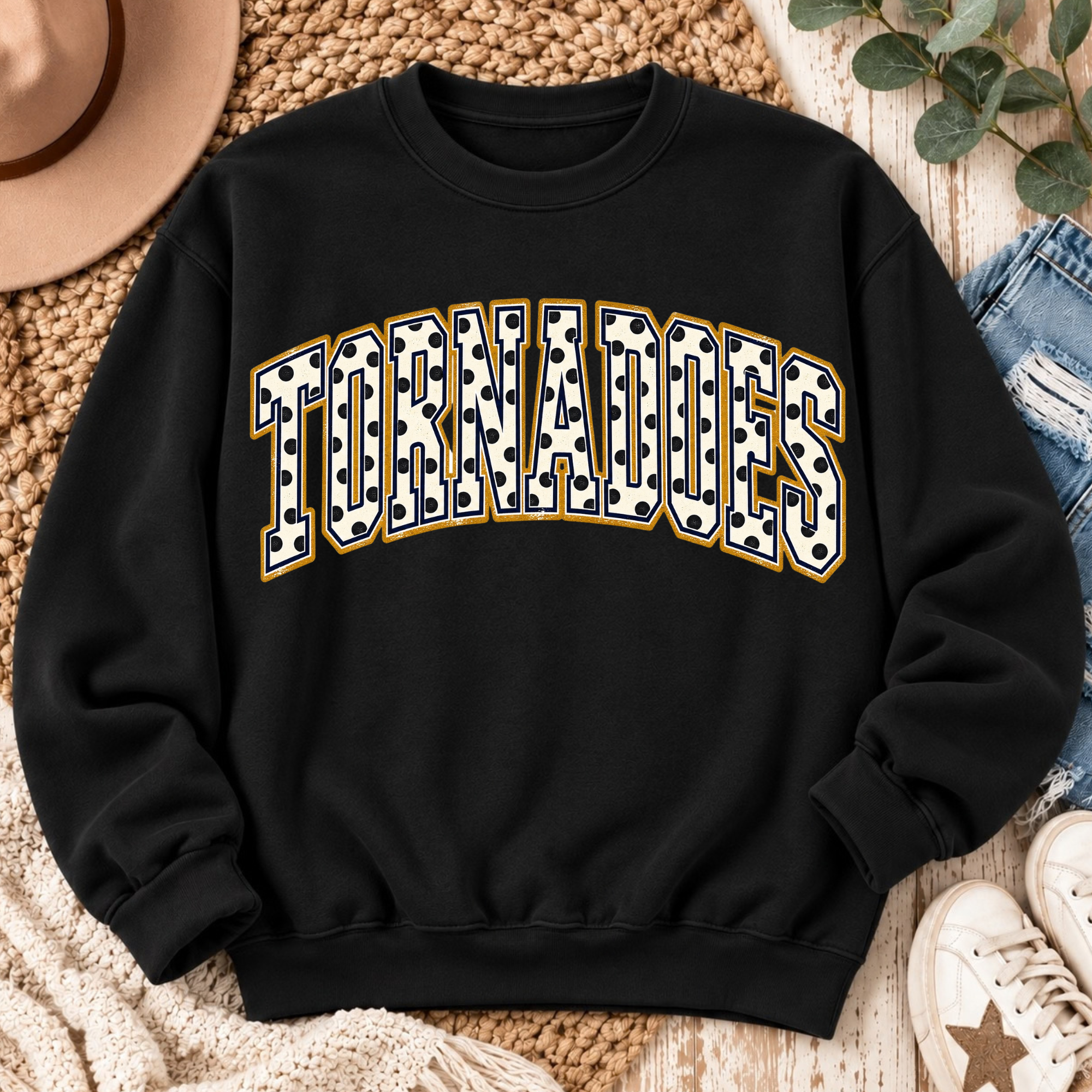 Polka Dot Varsity Collection | TORNADOES