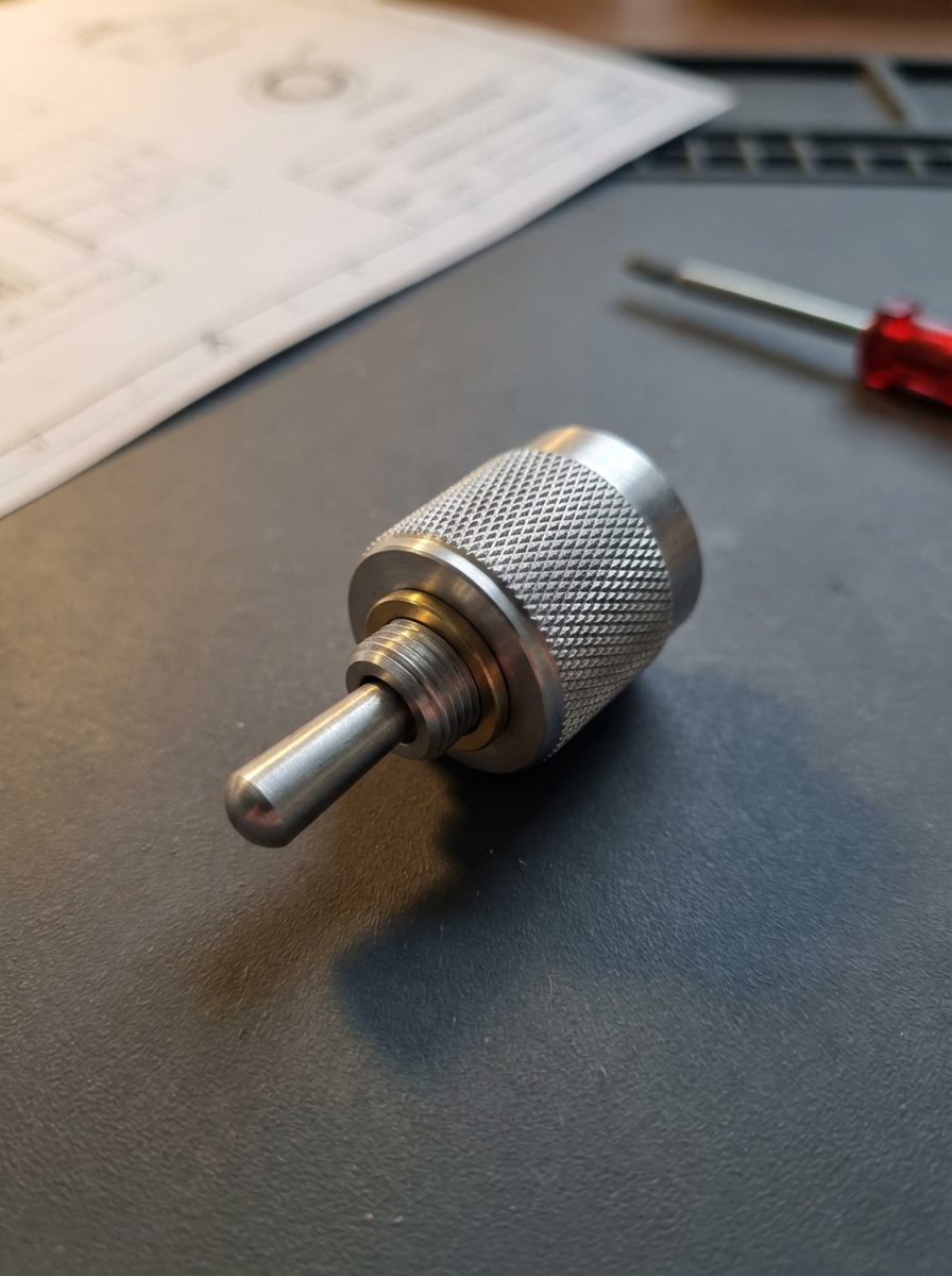 Knurled Panel Switch