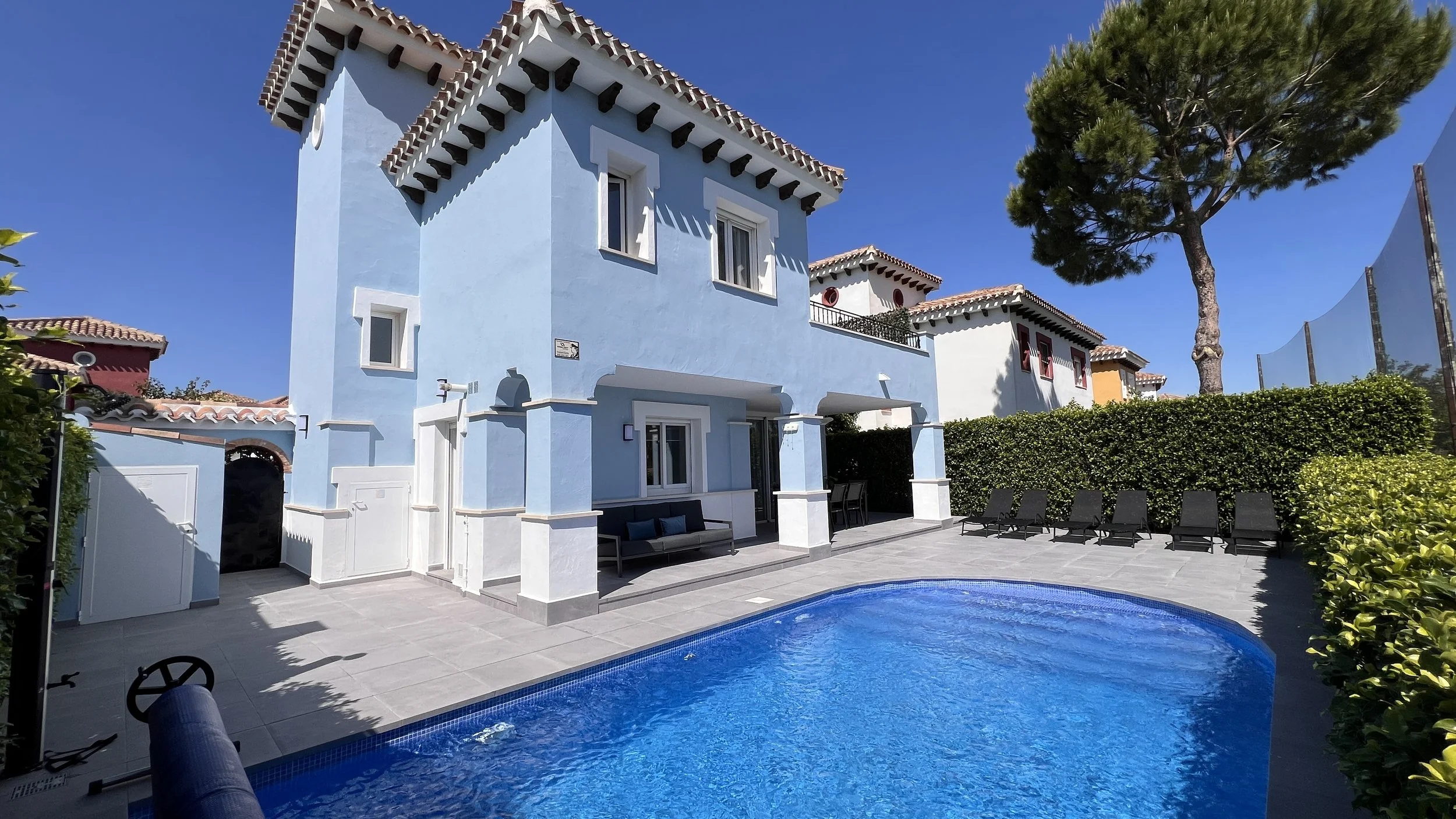 6 person villa with pool on Mar Menor Golf Resort