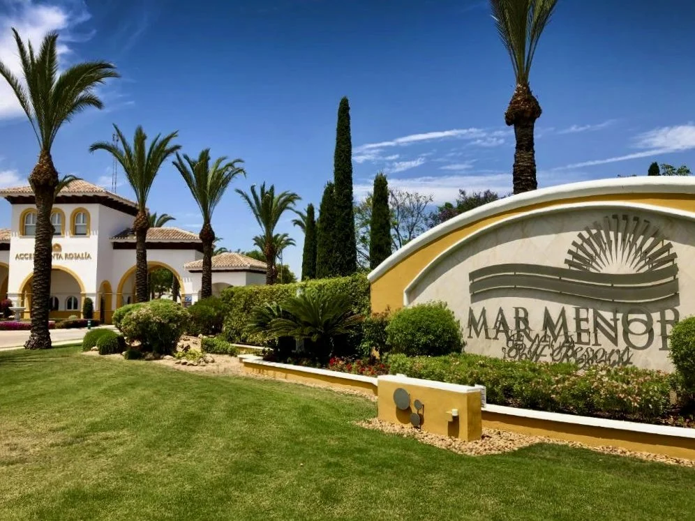Entrance of Mar Menor Golf Resort from Perfect Home Spain