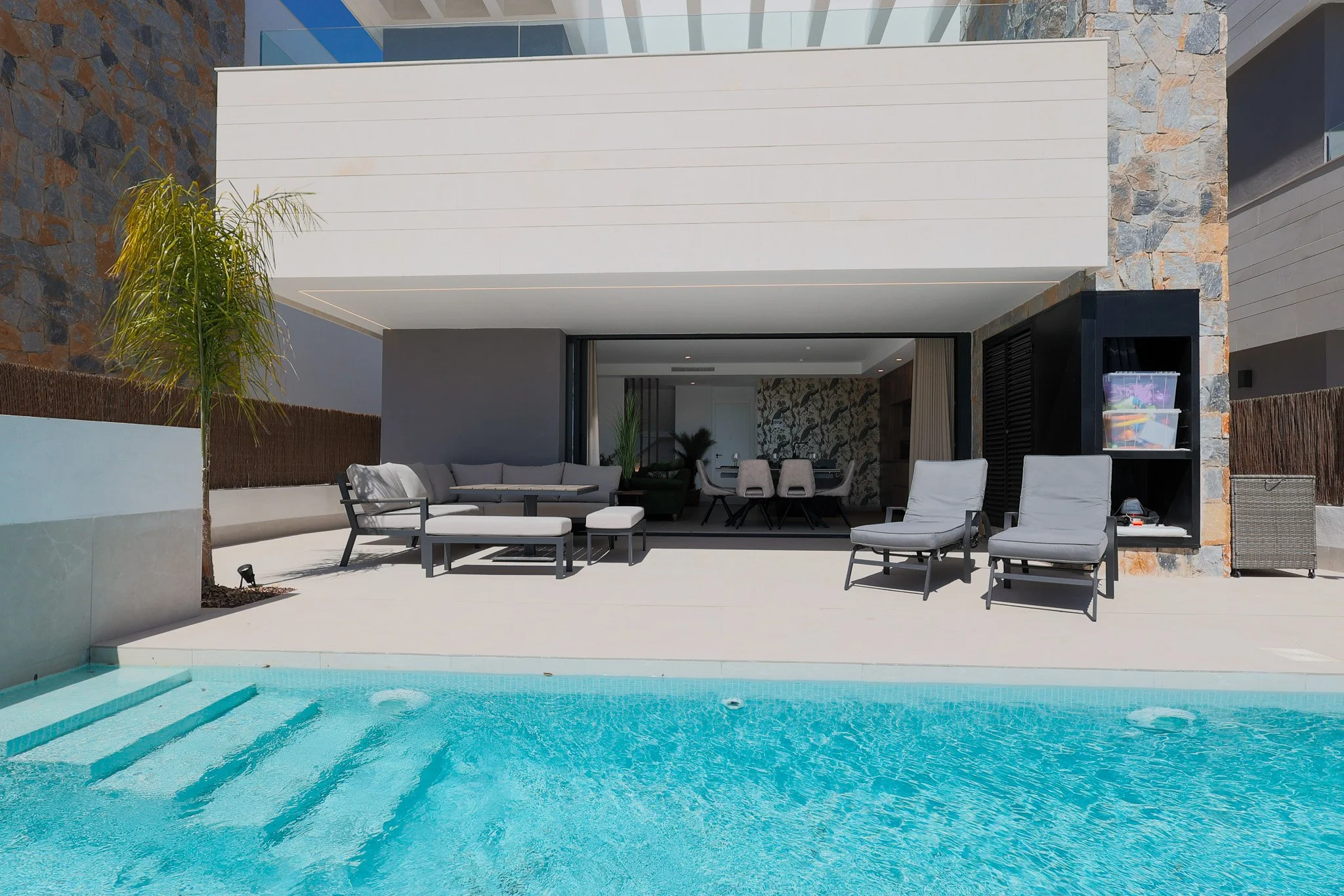 an 8 person modern villa on Santa Rosalia Lake Resort