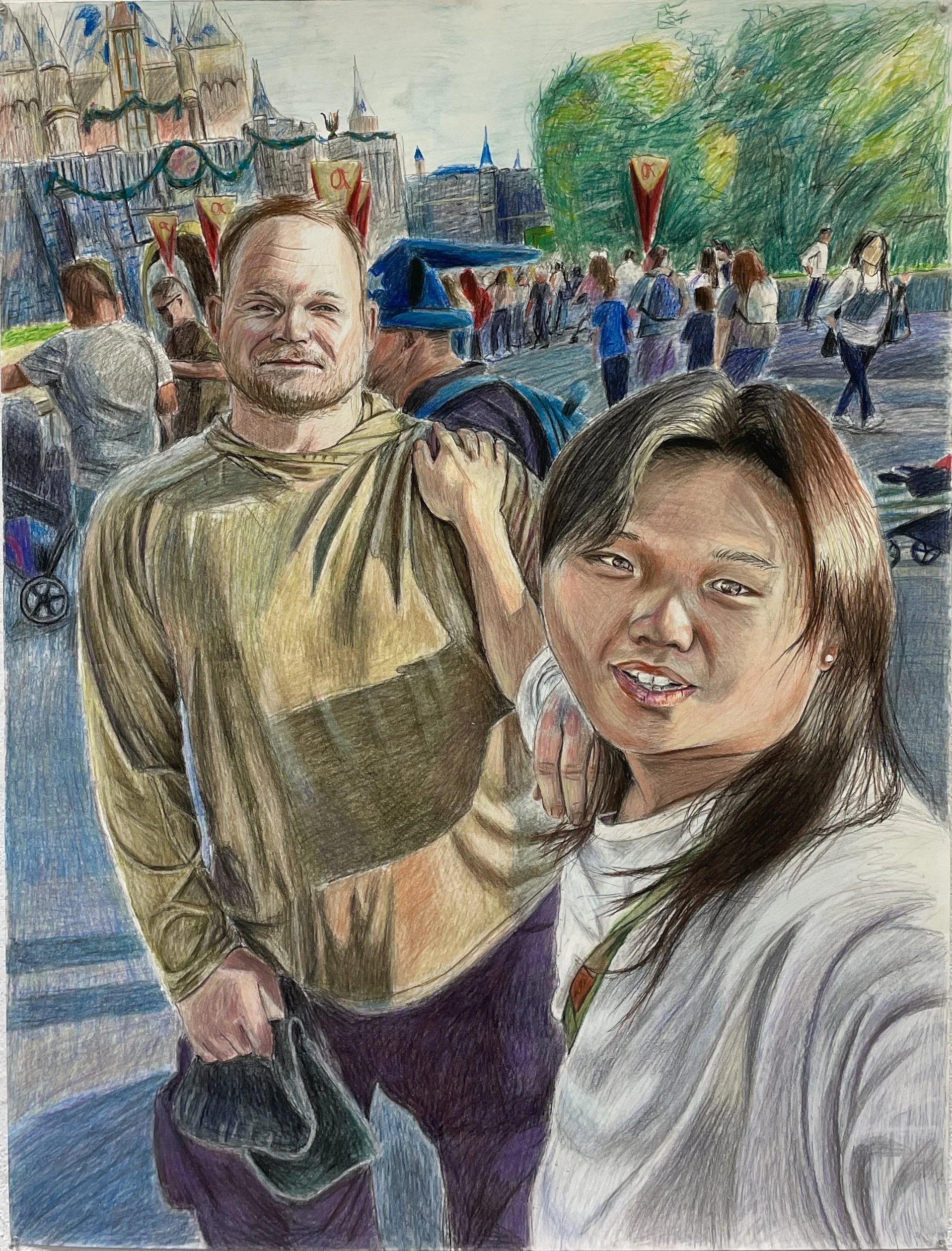 Jonathan & Johnathan. December 2025. 48 X 36 inches