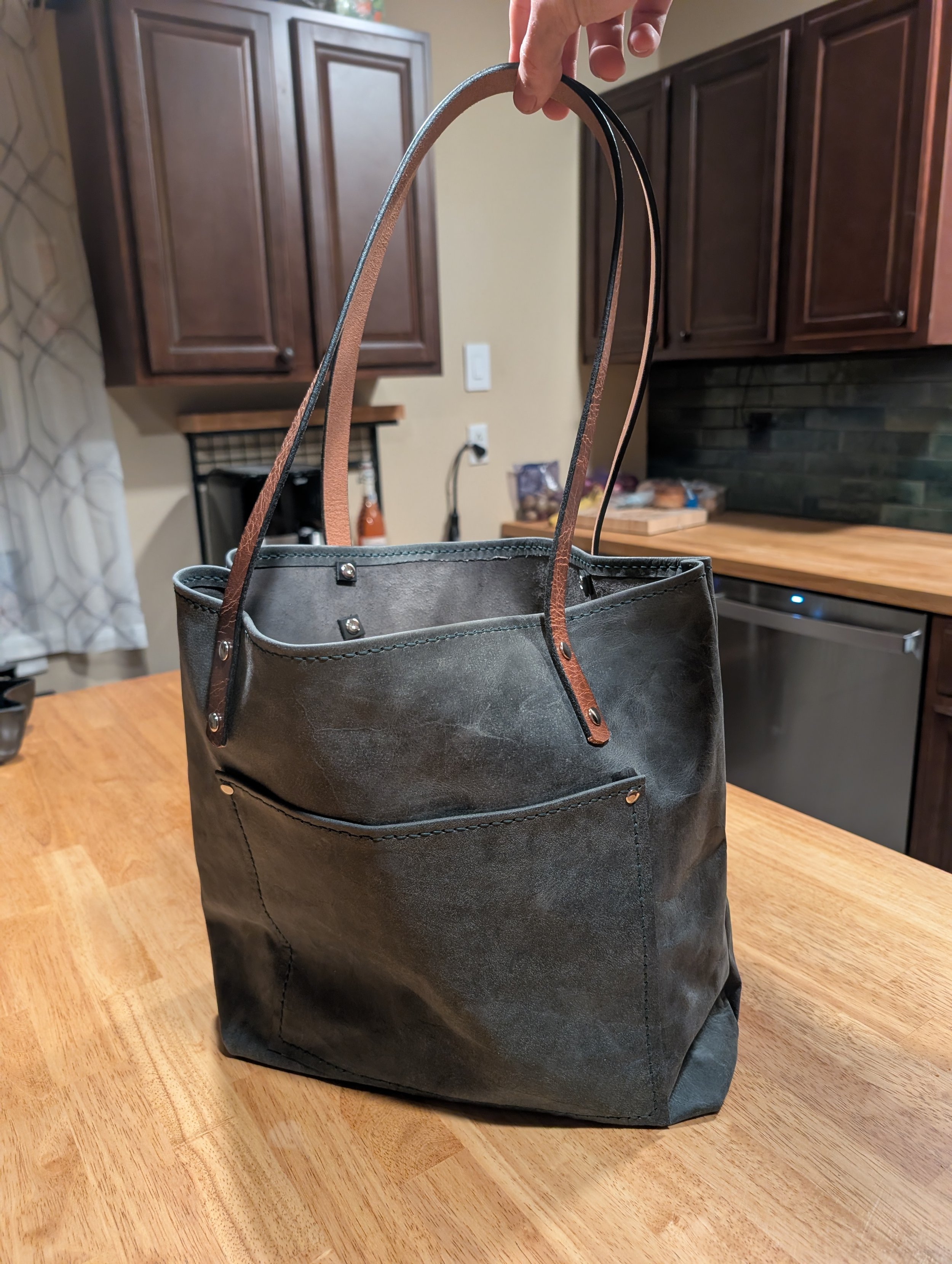 Leather Tote bag