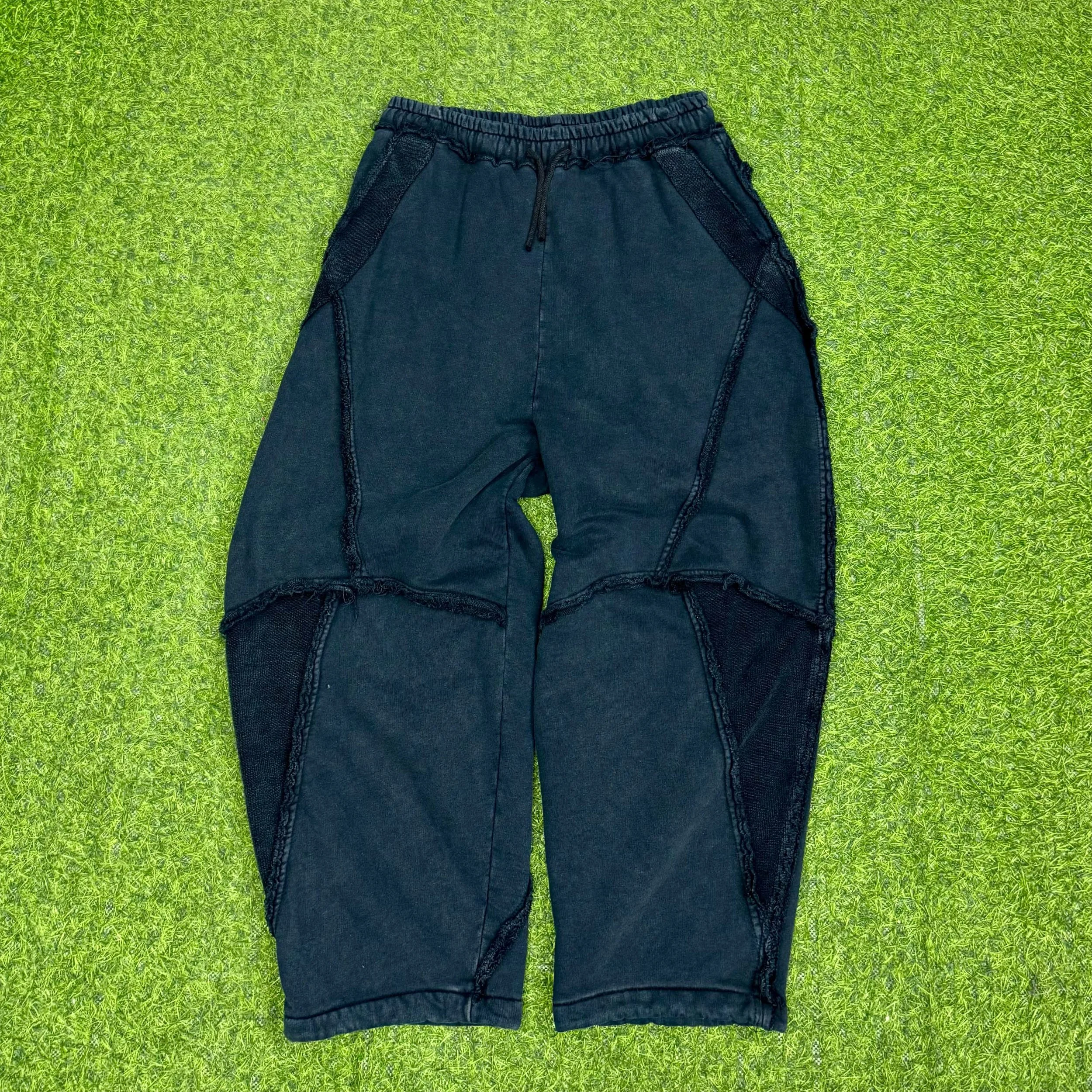 Reworked Baggy Sweat Pants - Size Medium (30-36)