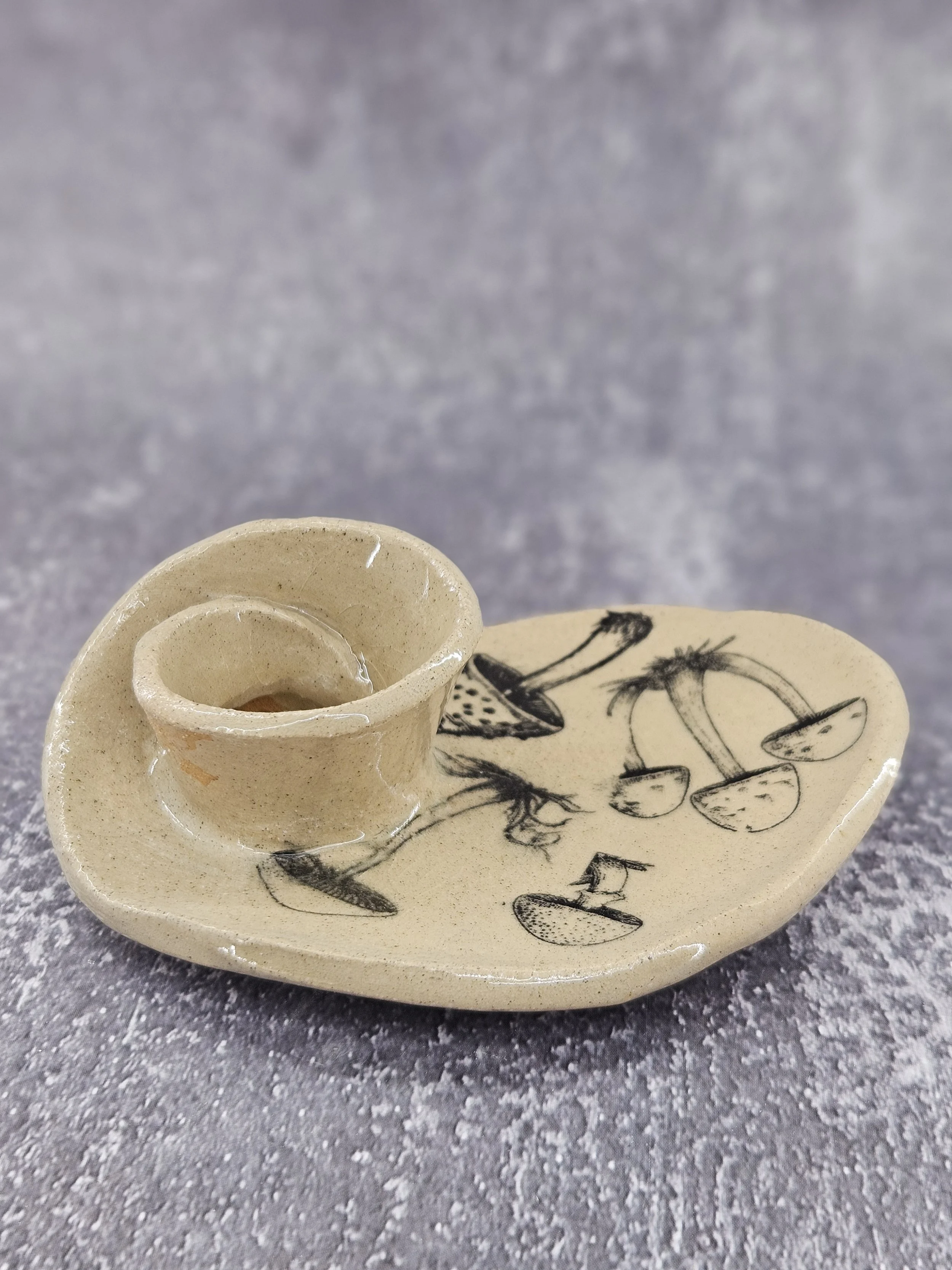 Toadstool egg cup