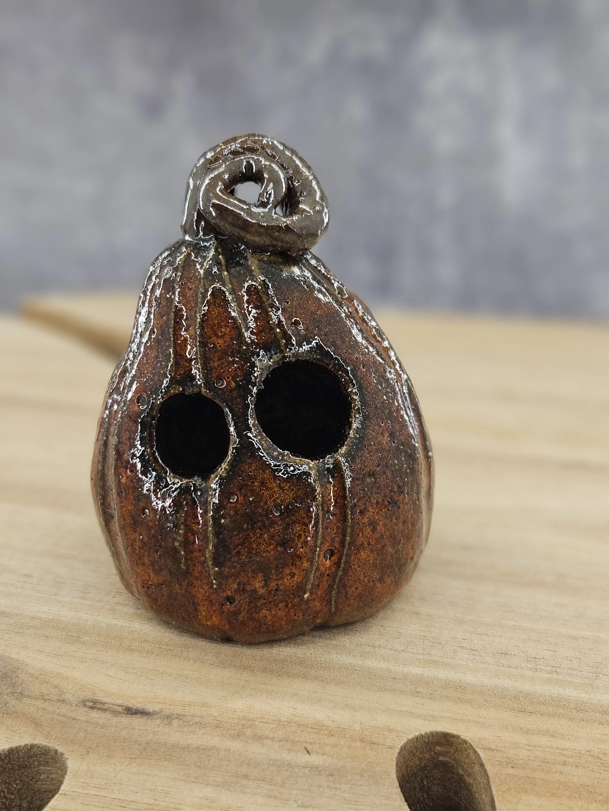 Mini black eyes ornament