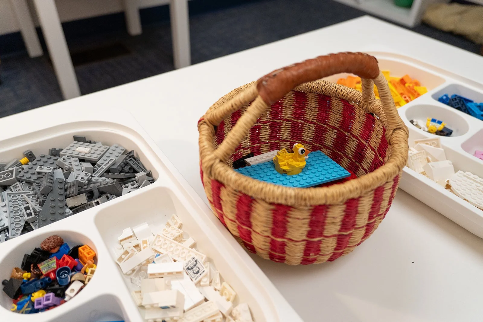 Legos in an Early Childhood Classroom