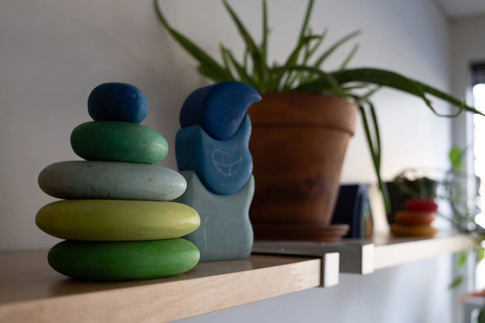 Grimm's stacking stones preschool