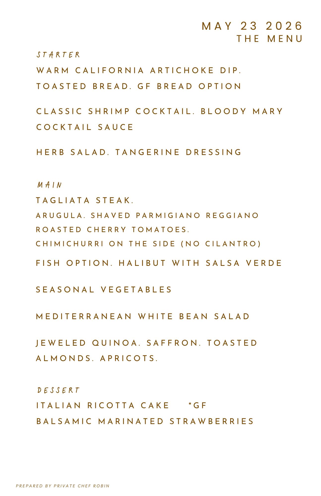 Private Dining Sample 4