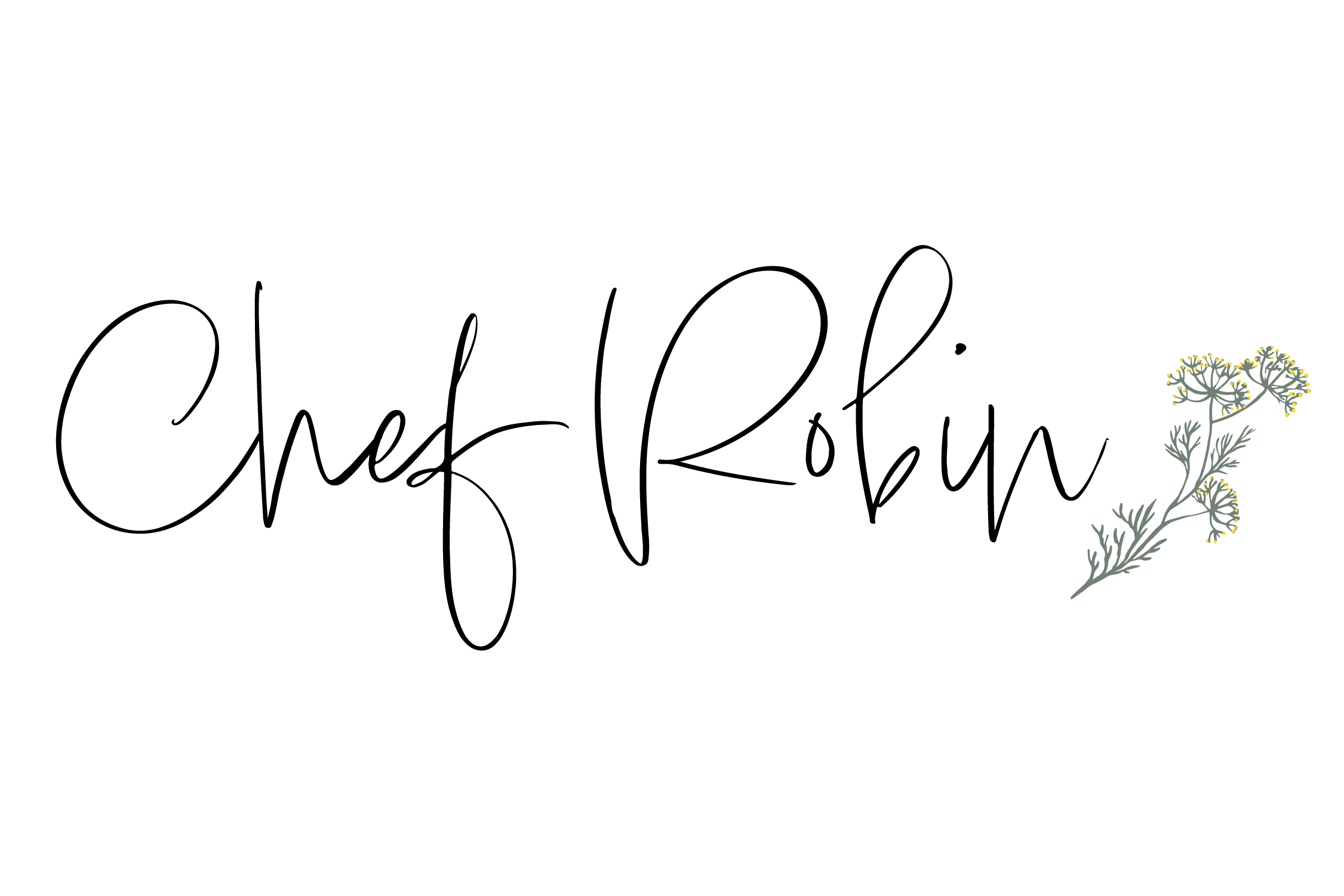 Black background with the phrase 'in P... in P.... in P...' written across the top in white text, along with a small illustration of wildflowers in the bottom right corner.