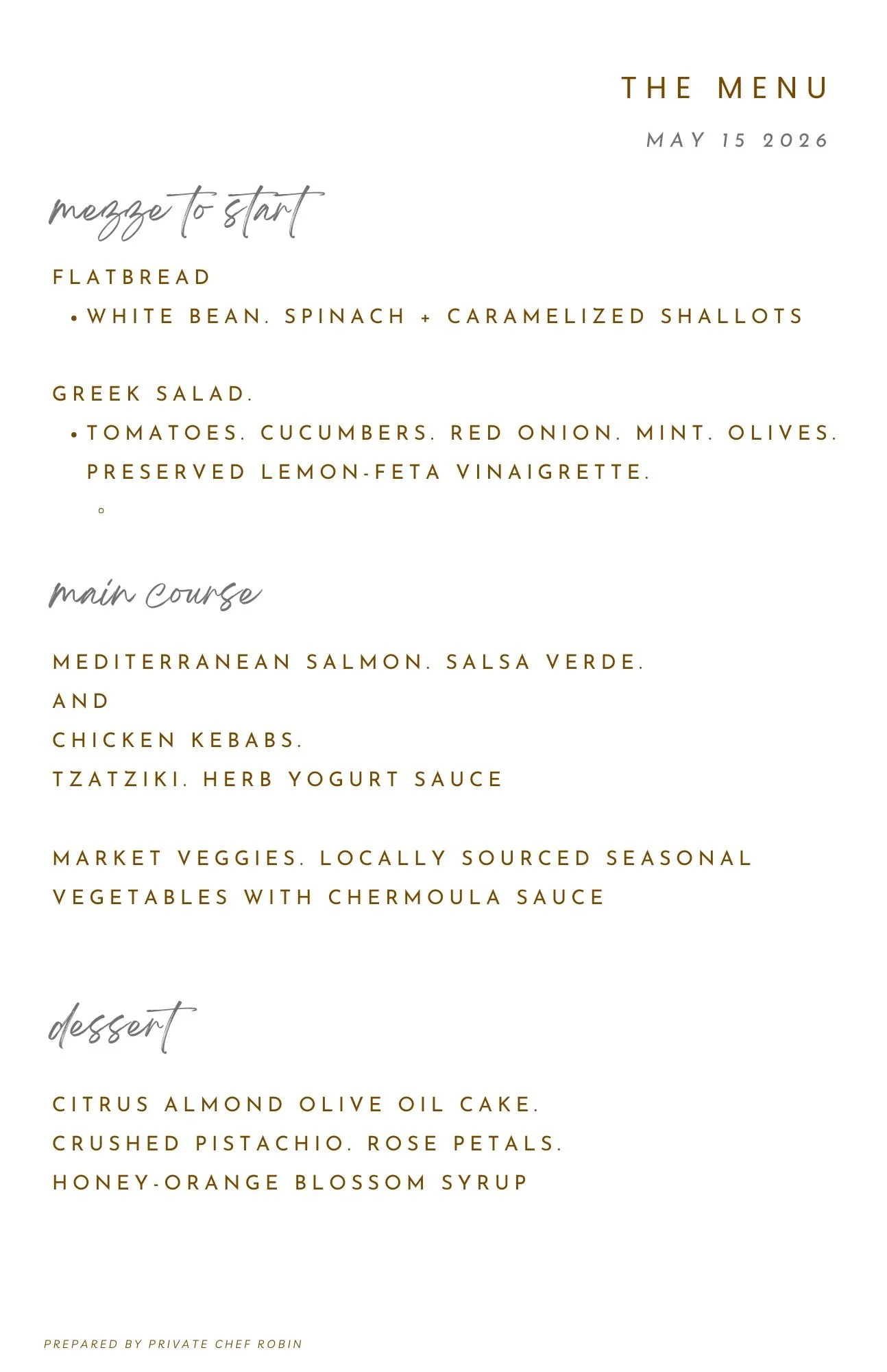 Private Dining Sample 3
