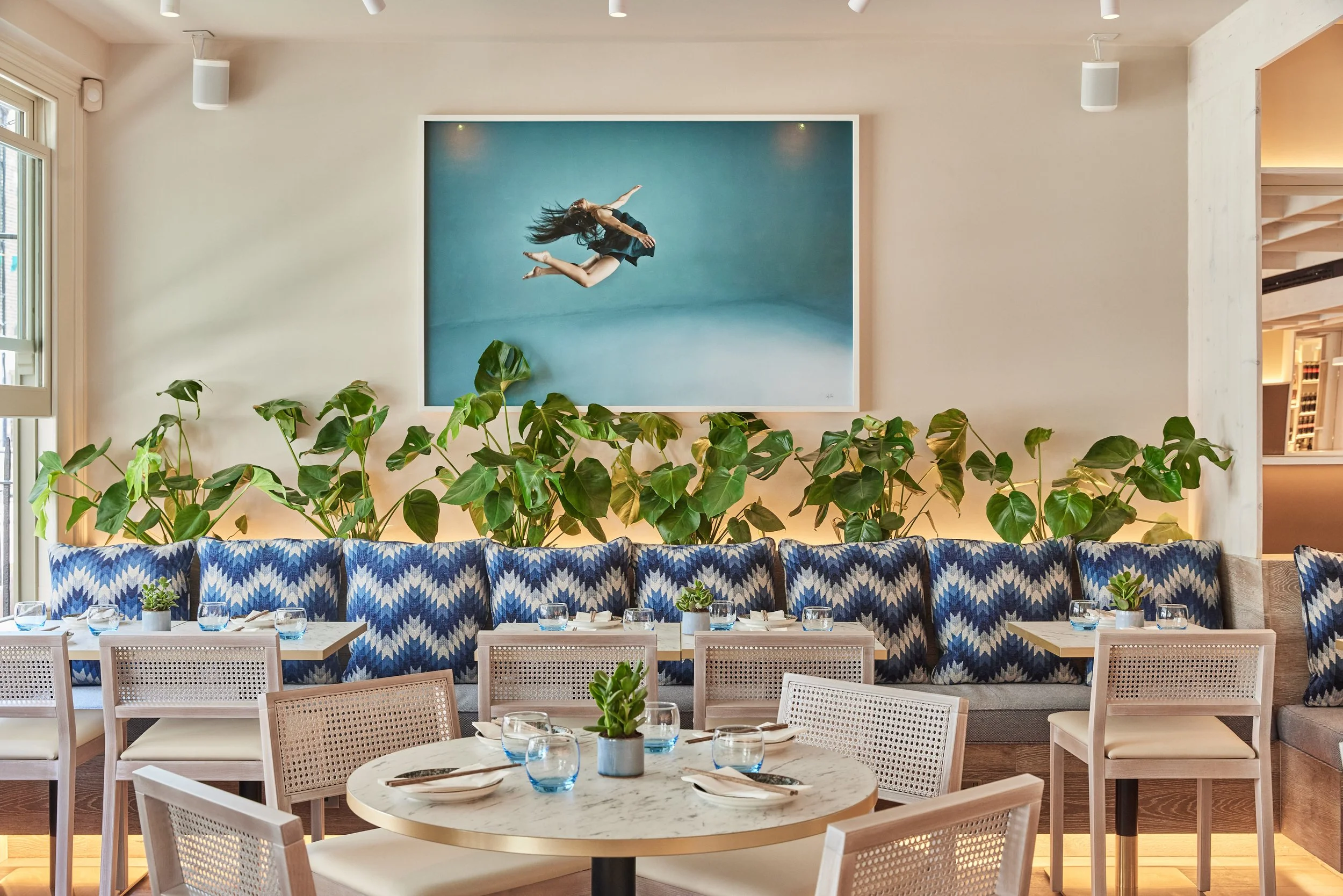 Photograph of ULI Restaurant in Marylebone that was revived by Adam Wilkie and Graham Rebak
