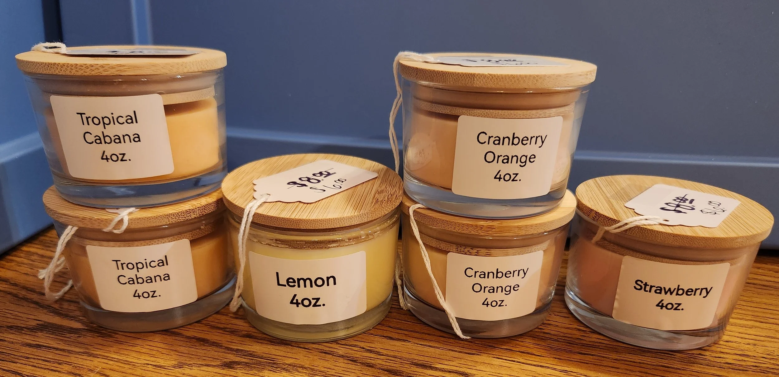 Summer Scented Candles 4oz