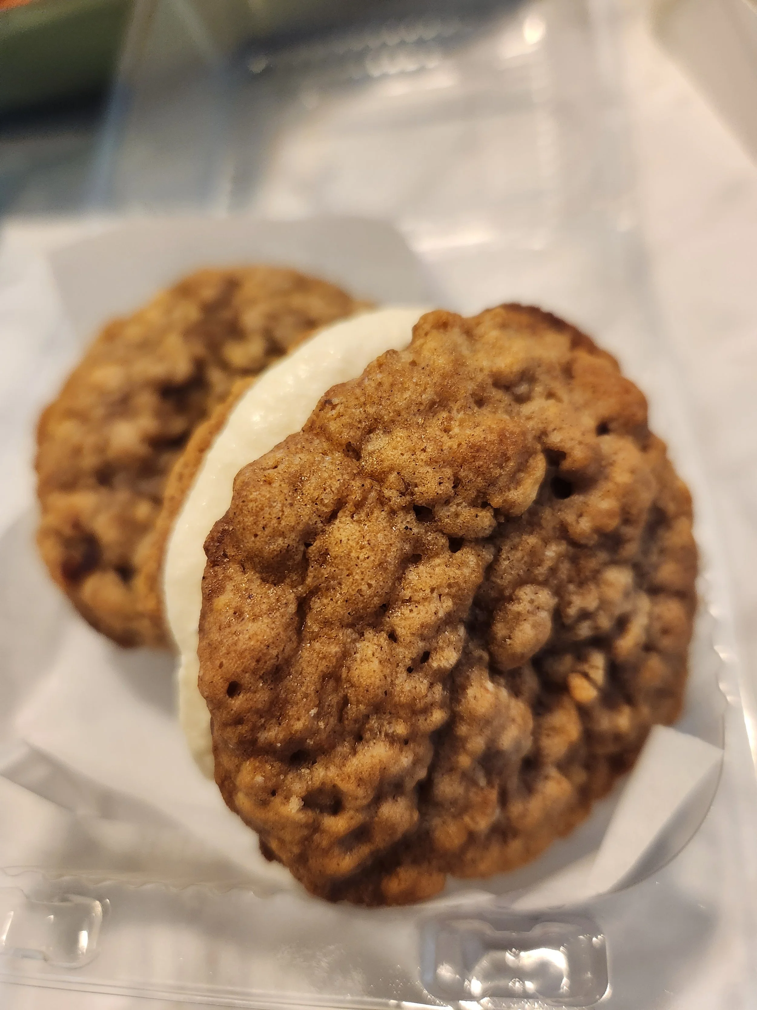 Oatmeal Cream Pie Cookies - 4 Cookies