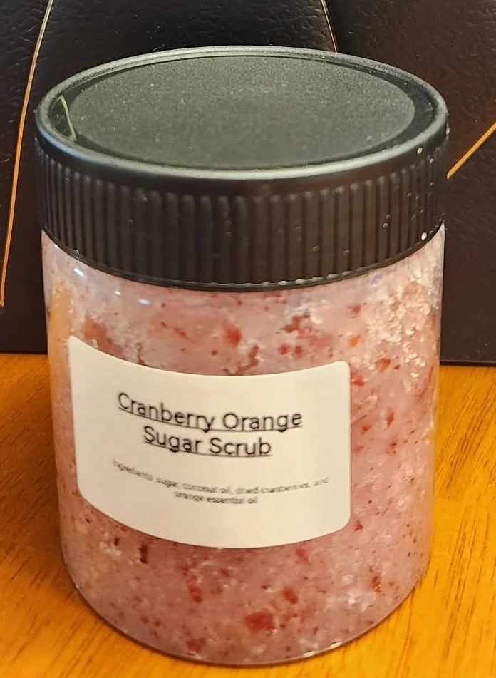 Cranberry Orange Sugar Scrub 4oz