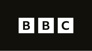 BBC logo on a black background