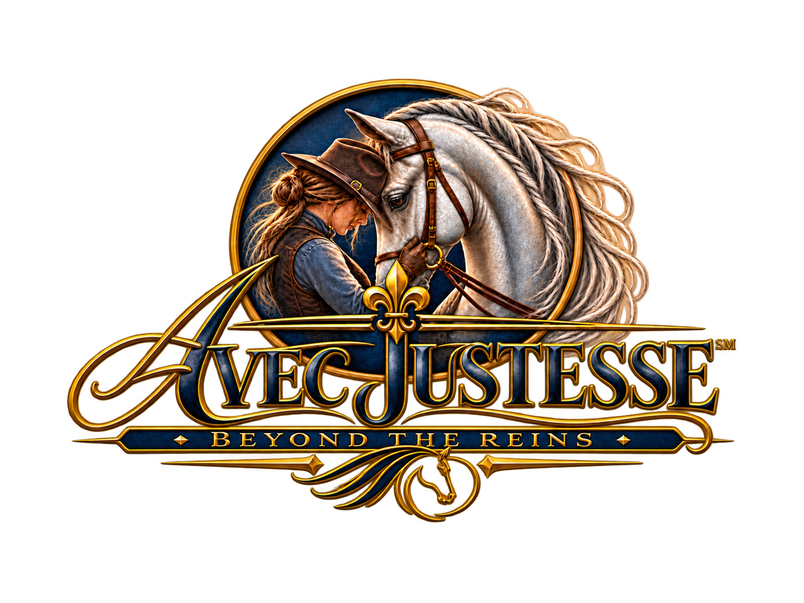 Tech n Tack's Avec Justesse℠ emblem