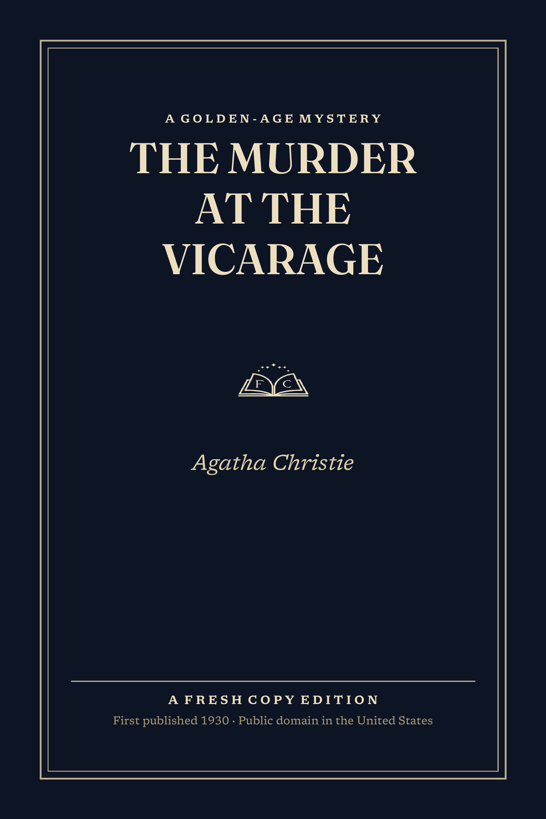 The Murder at the Vicarage