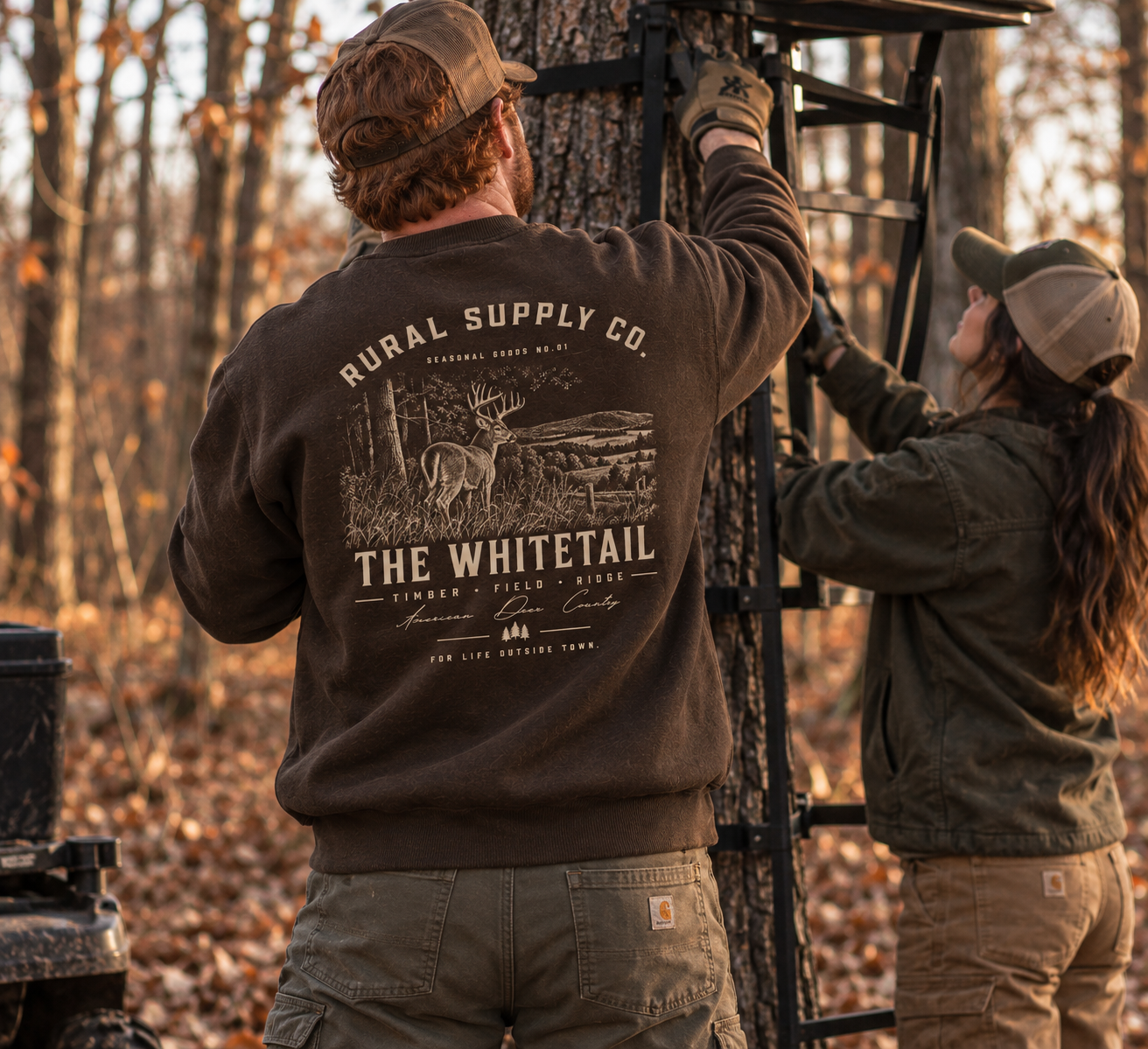 The Whitetail Crewneck