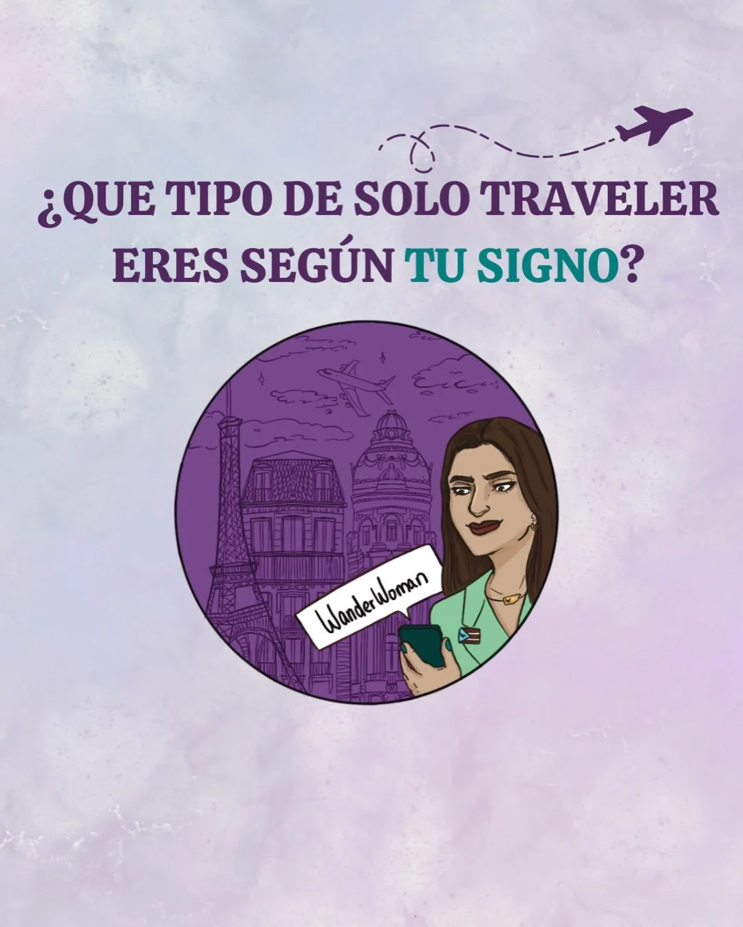 Tu signo puede decir mucho de ti. Incluso de c&oacute;mo viajas. &iquest;Qu&eacute; tipo de solo traveler eres?

&iquest;La pegu&eacute; o los astros se equivocaron contigo? 👀✨