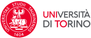 Logo of the University of Turin with a red circle featuring a mythical creature, and the university name in black and red textof the best consultant for netherlands