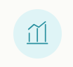 Graph icon showing an upward trend with a line and bar chart