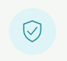 Shield icon with check mark