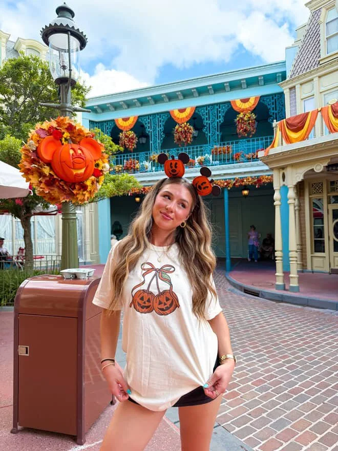 Pumpkin Cherry Tee