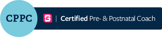 CPPC logo with a label indicating Certified Pre- and Postnatal Coach