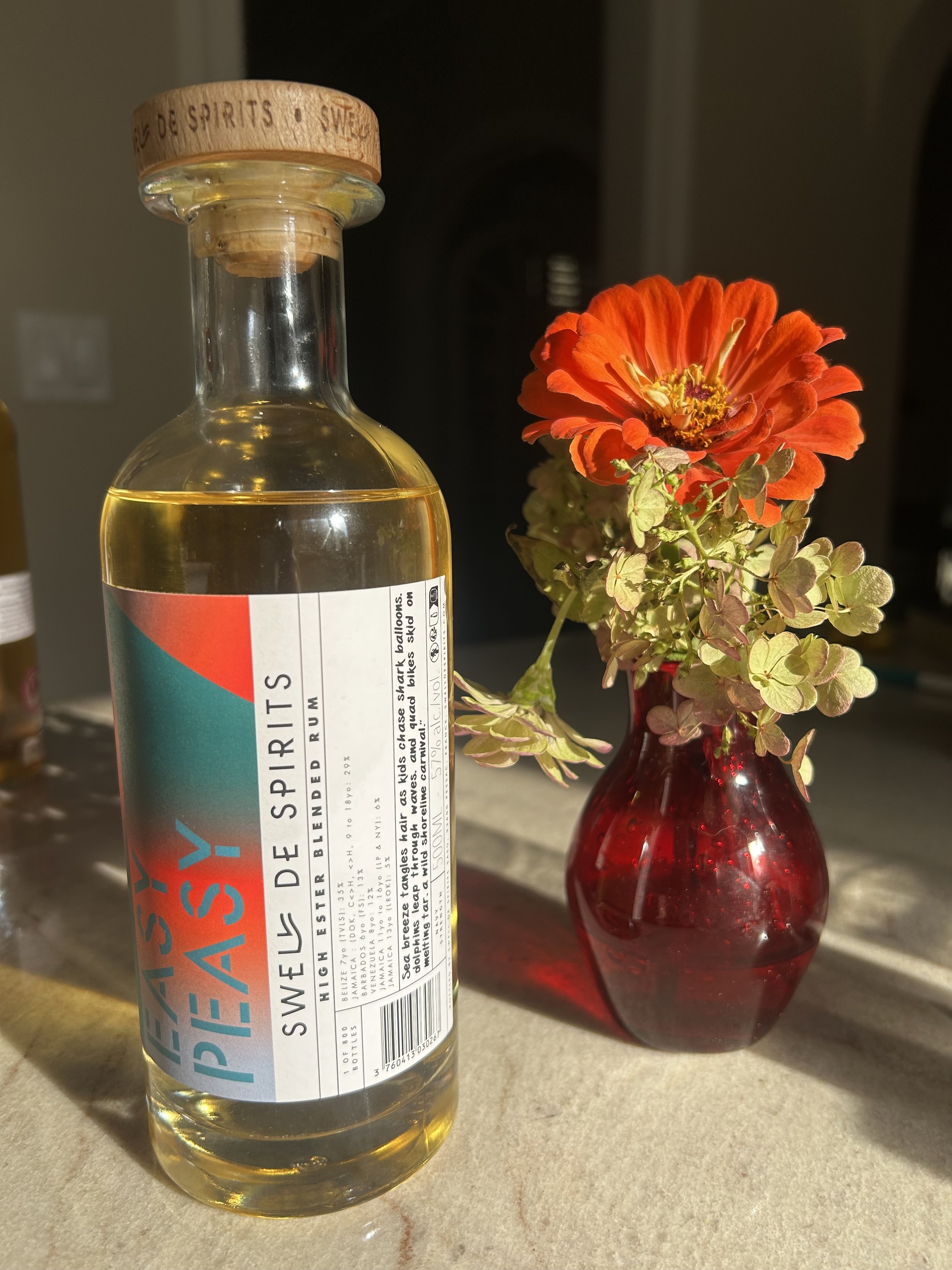 Swell de Spirits Easy Peasy No 7 High Ester Rum