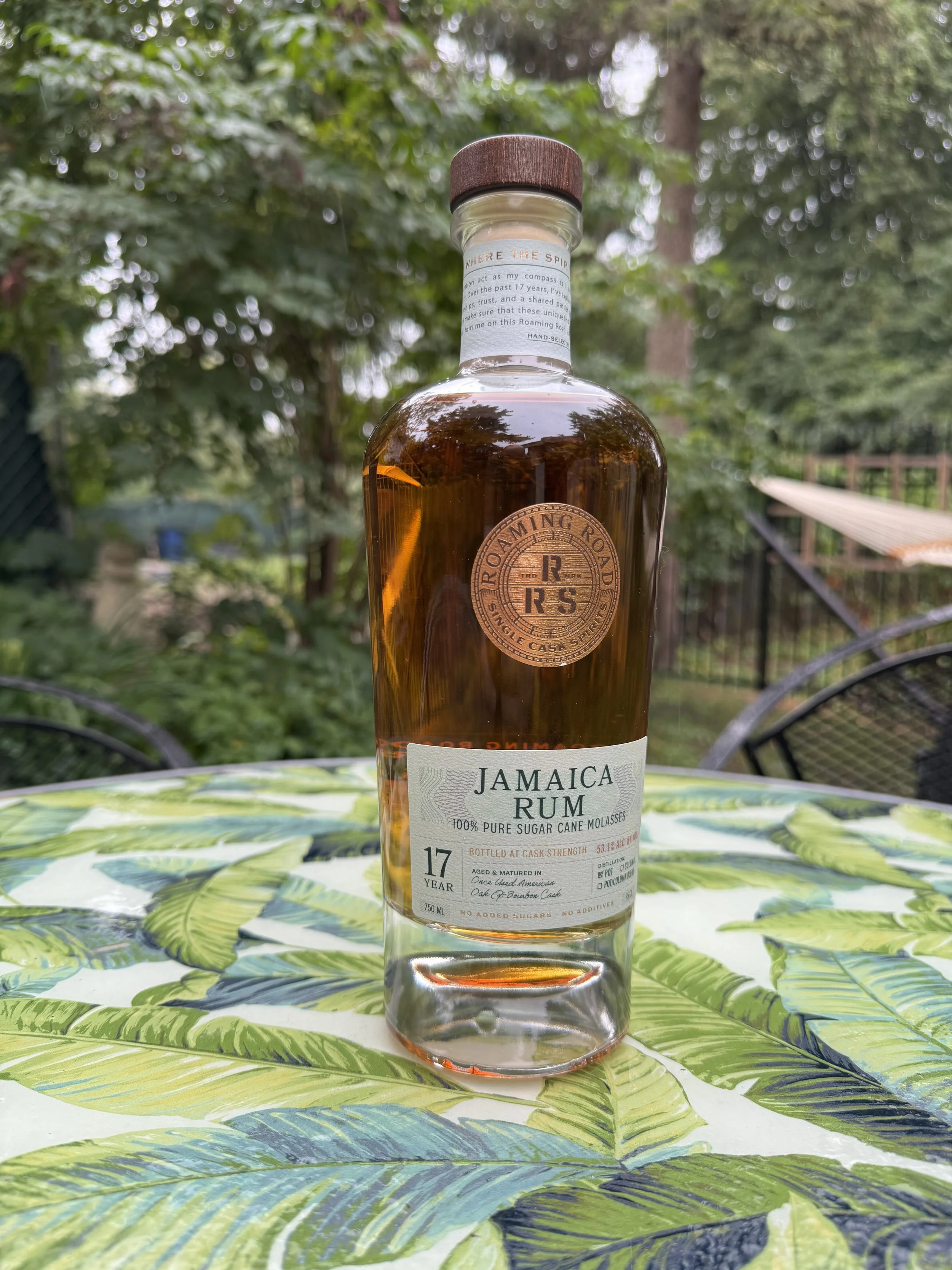 Roaming Road 17 Year Jamaica Rum (Hampden DOK)