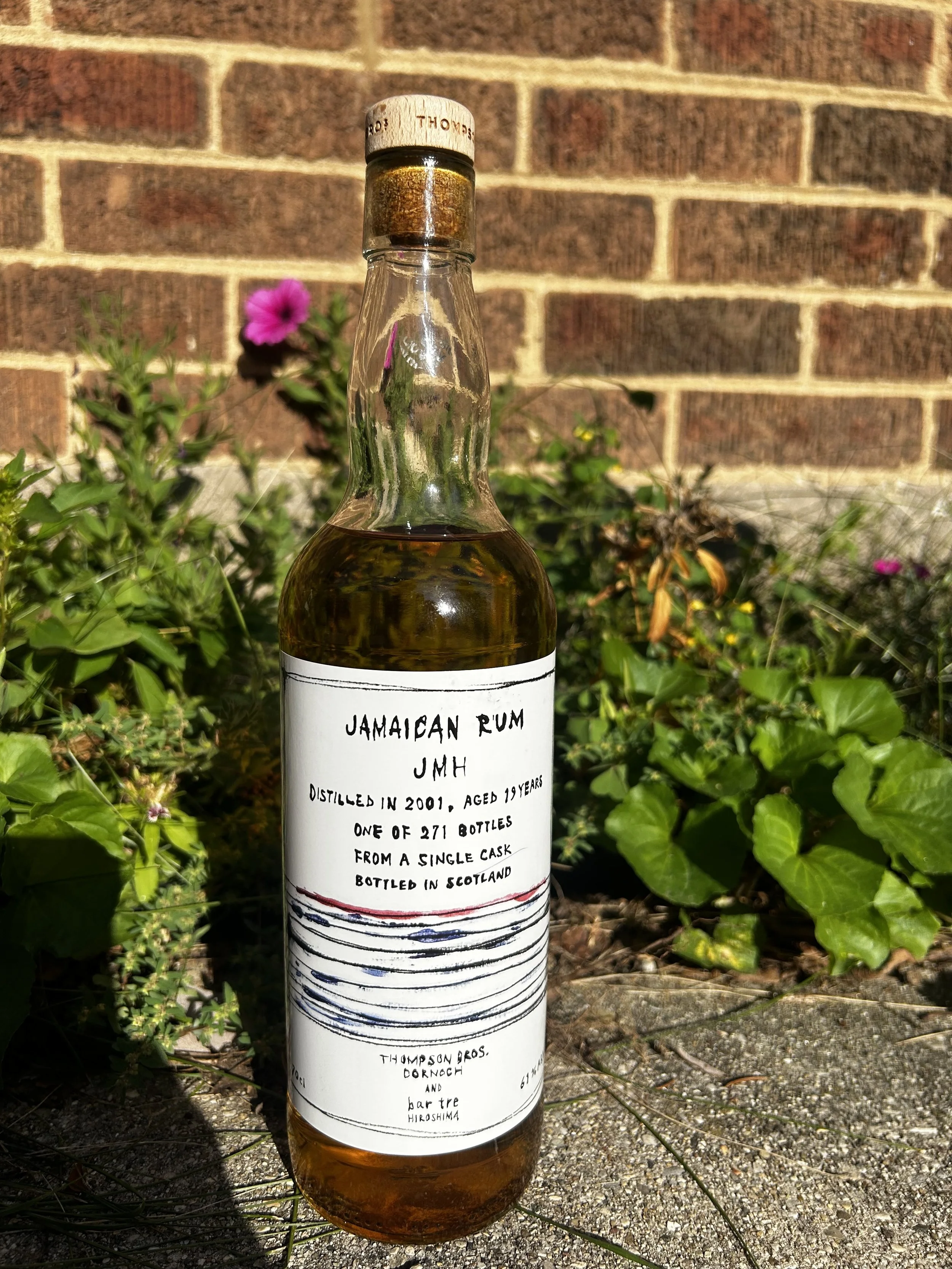 Thompson Bros JMH 19 Year Jamaican Rum (Hampden) 