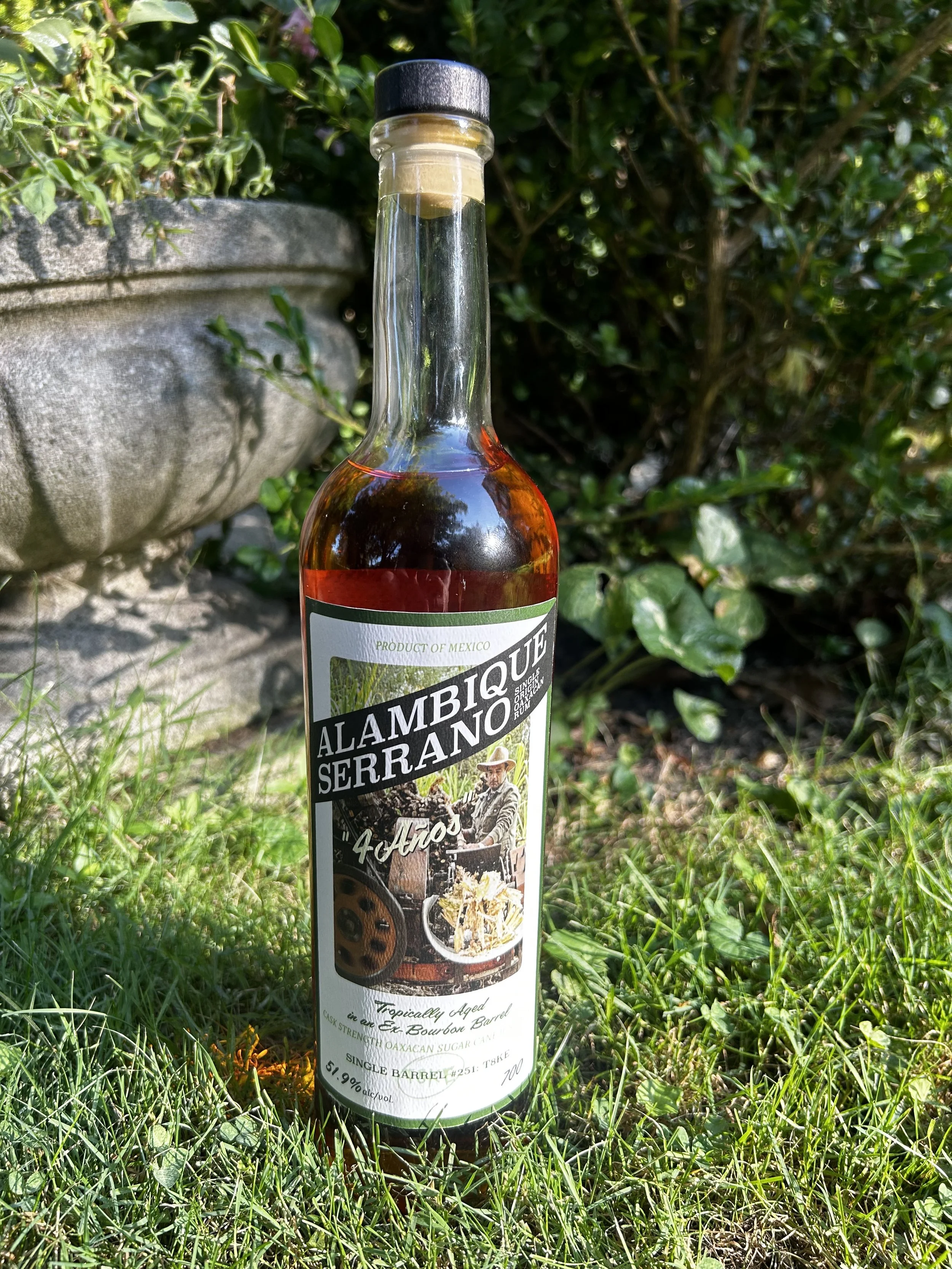 Alambique Serrano 4 Años Single Barrel #251 - “T8KE”