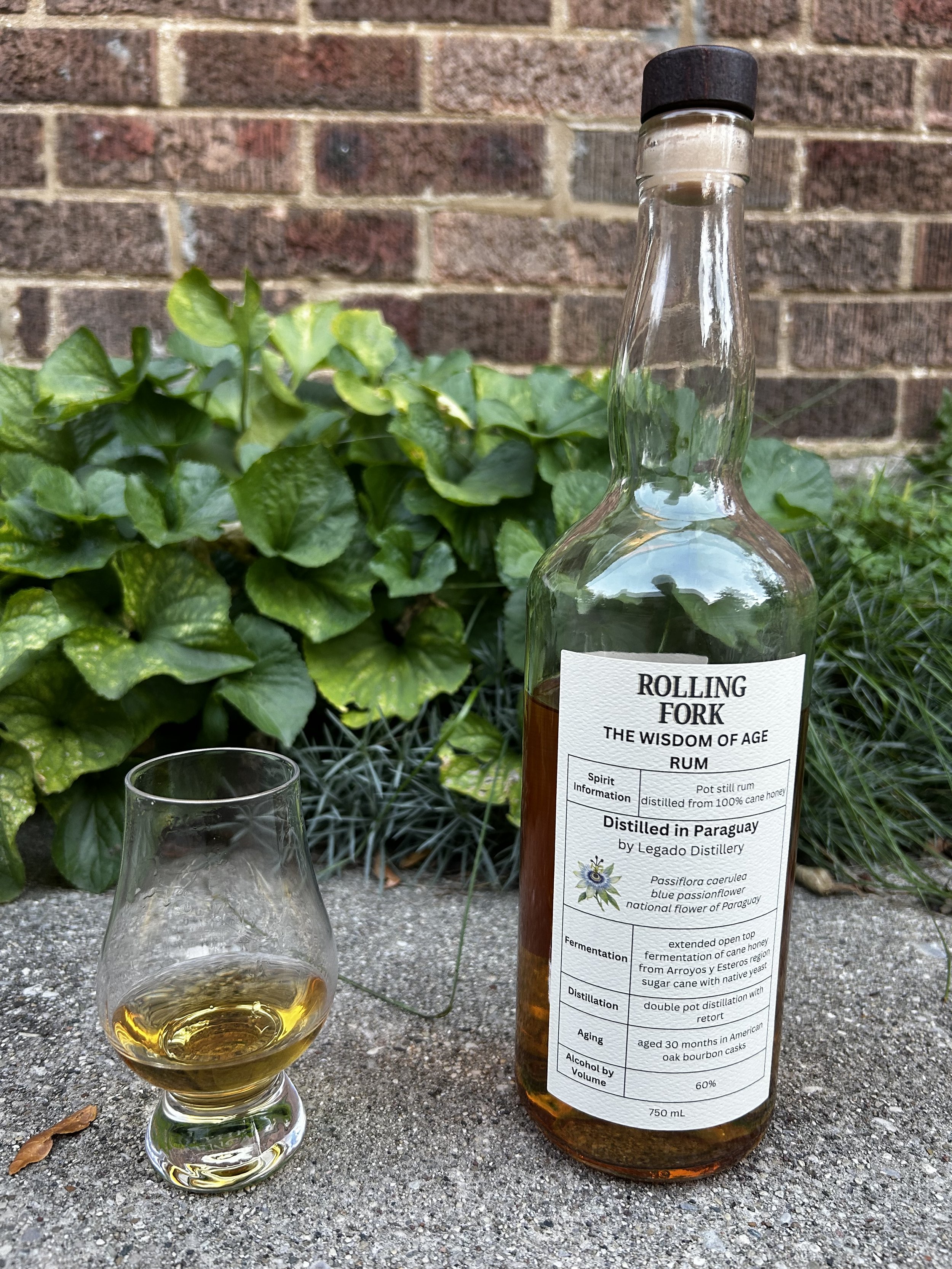 Rolling Fork "Wisdom of Age" Aged Paraguay Cane Honey Rum
