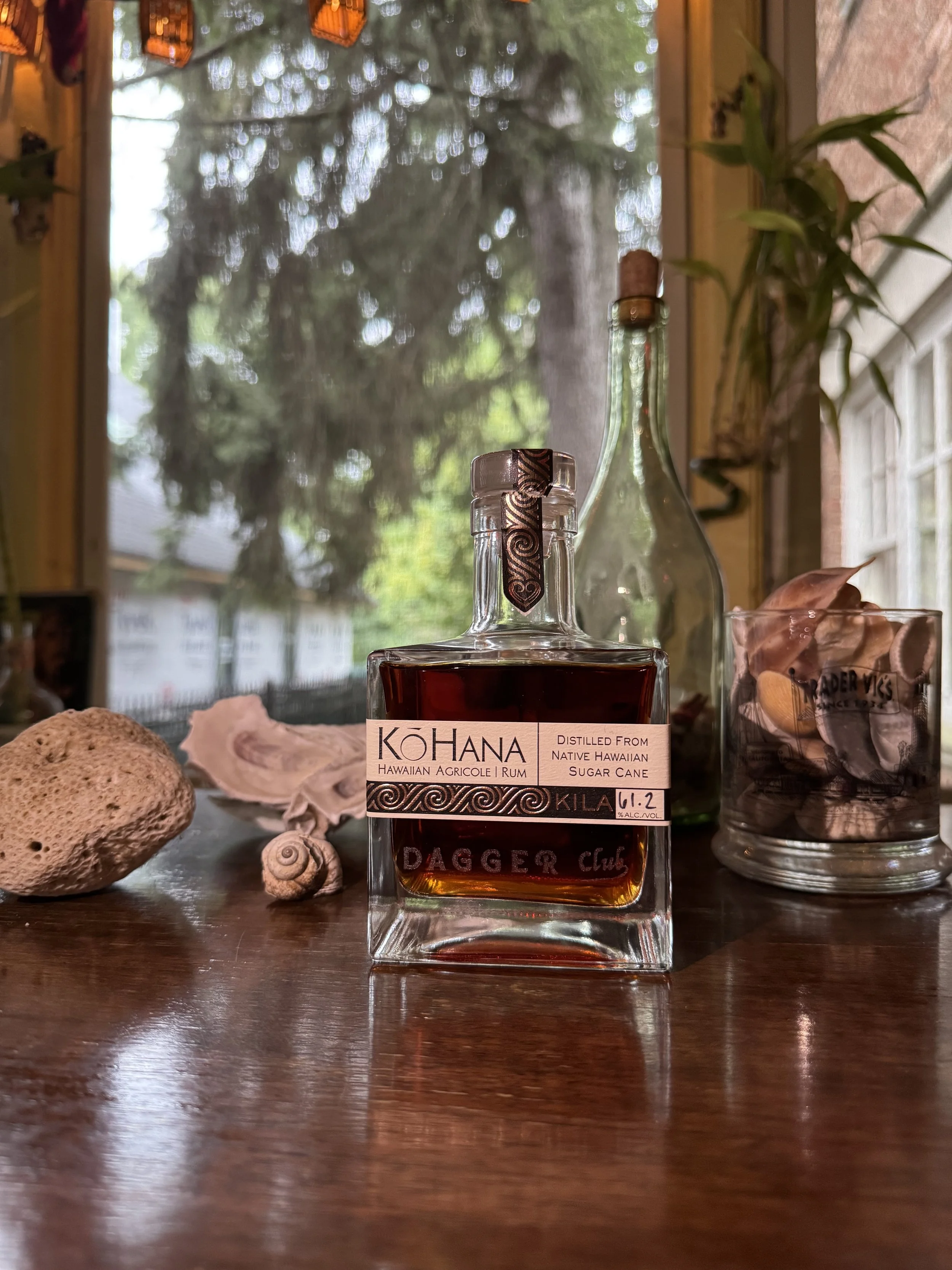 Kō Hana Kila Aged Hawaiian Agricole Rum (Dagger Club pick) 