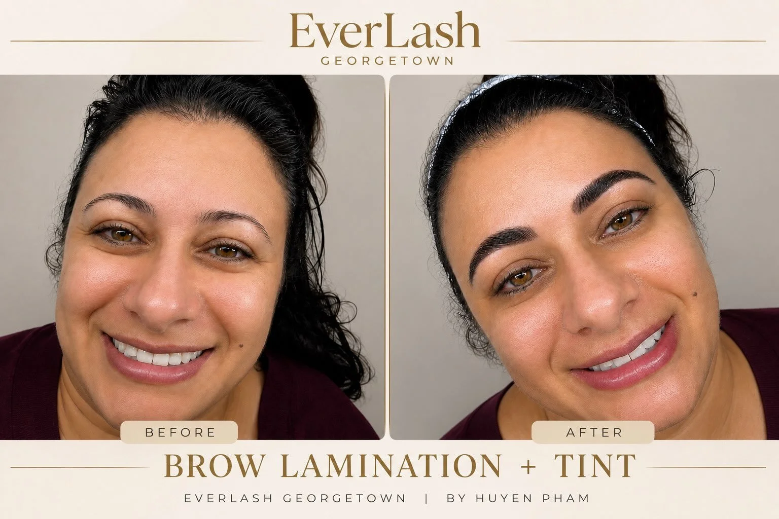 Brow Lamination + Tint creates a fuller, more polished shape while still looking natural.

📍EverLash Georgetown
By Huyen Pham

#BrowLaminationDC #BrowTintDC #GeorgetownBrows #DCBrows #EverLashGeorgetown