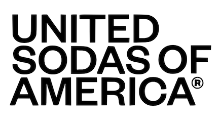 United Sodas of America logo.