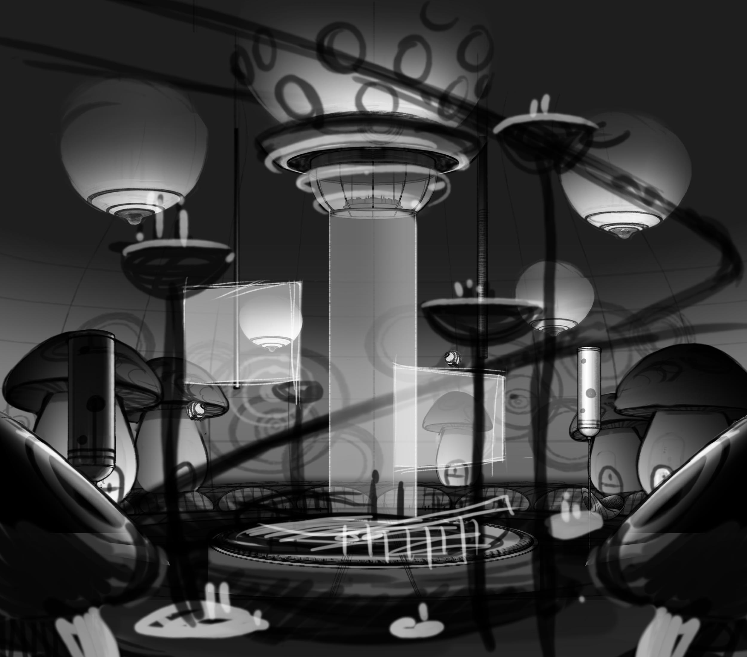 ​Interior sketch
