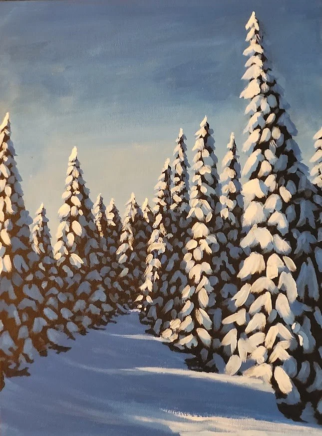 Snowy Trees