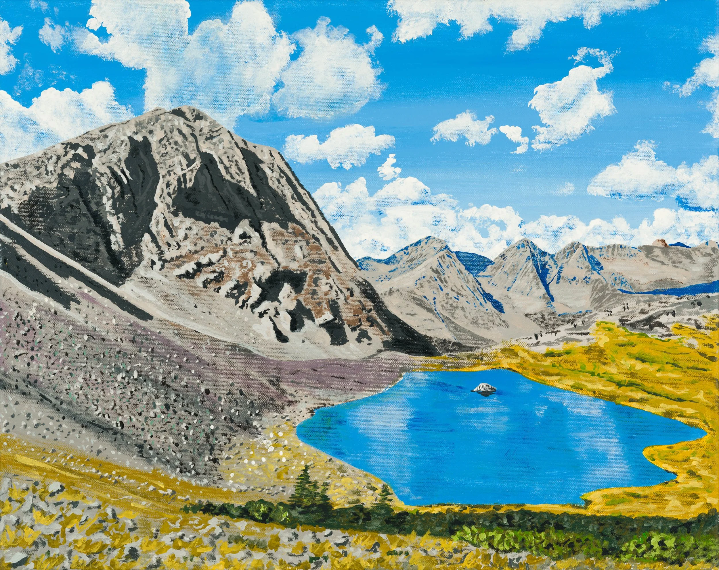 (PRINT) Continental Divide Trail, Weminuche Wilderness