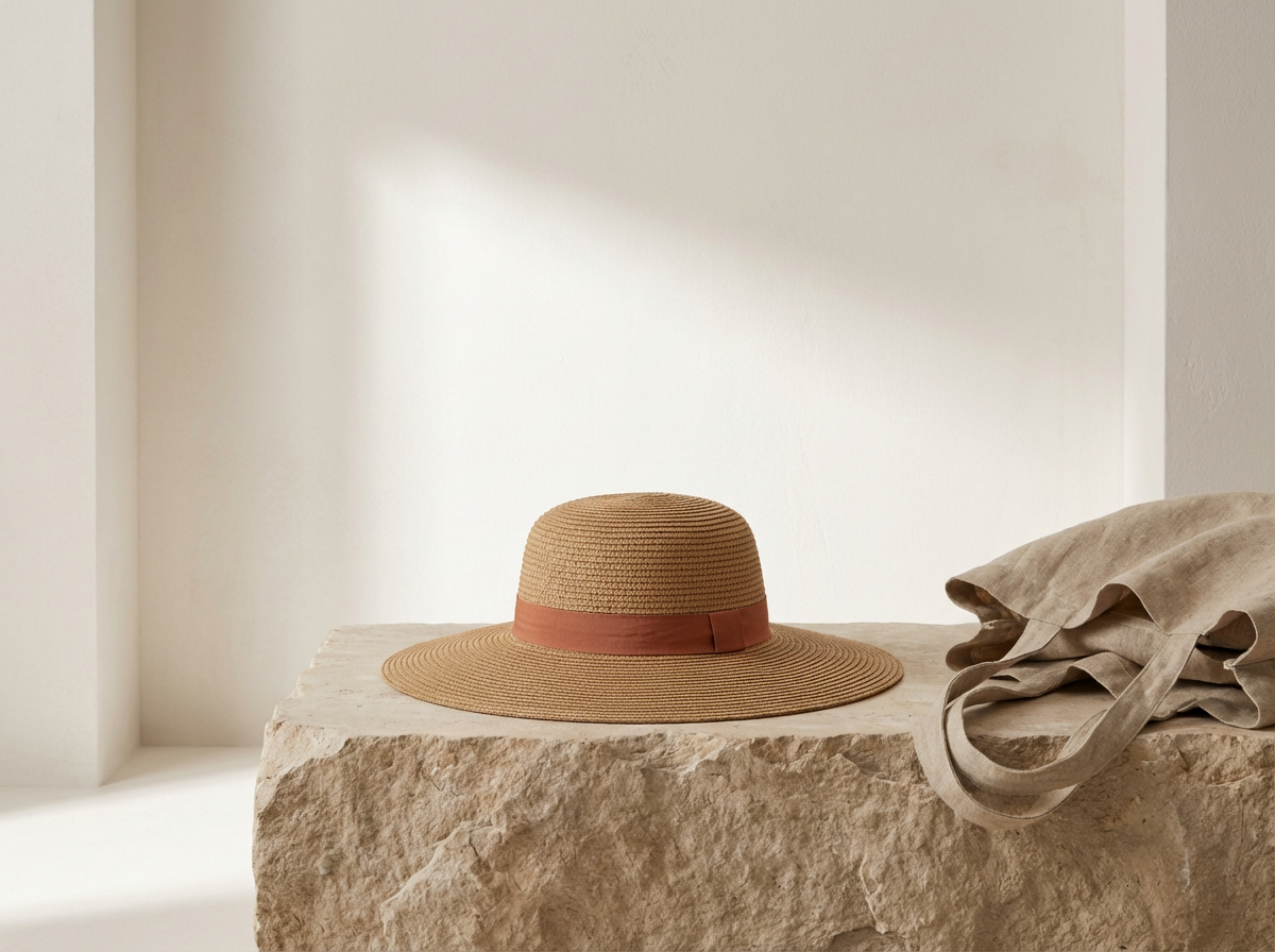Wide-Brim Sun Hat