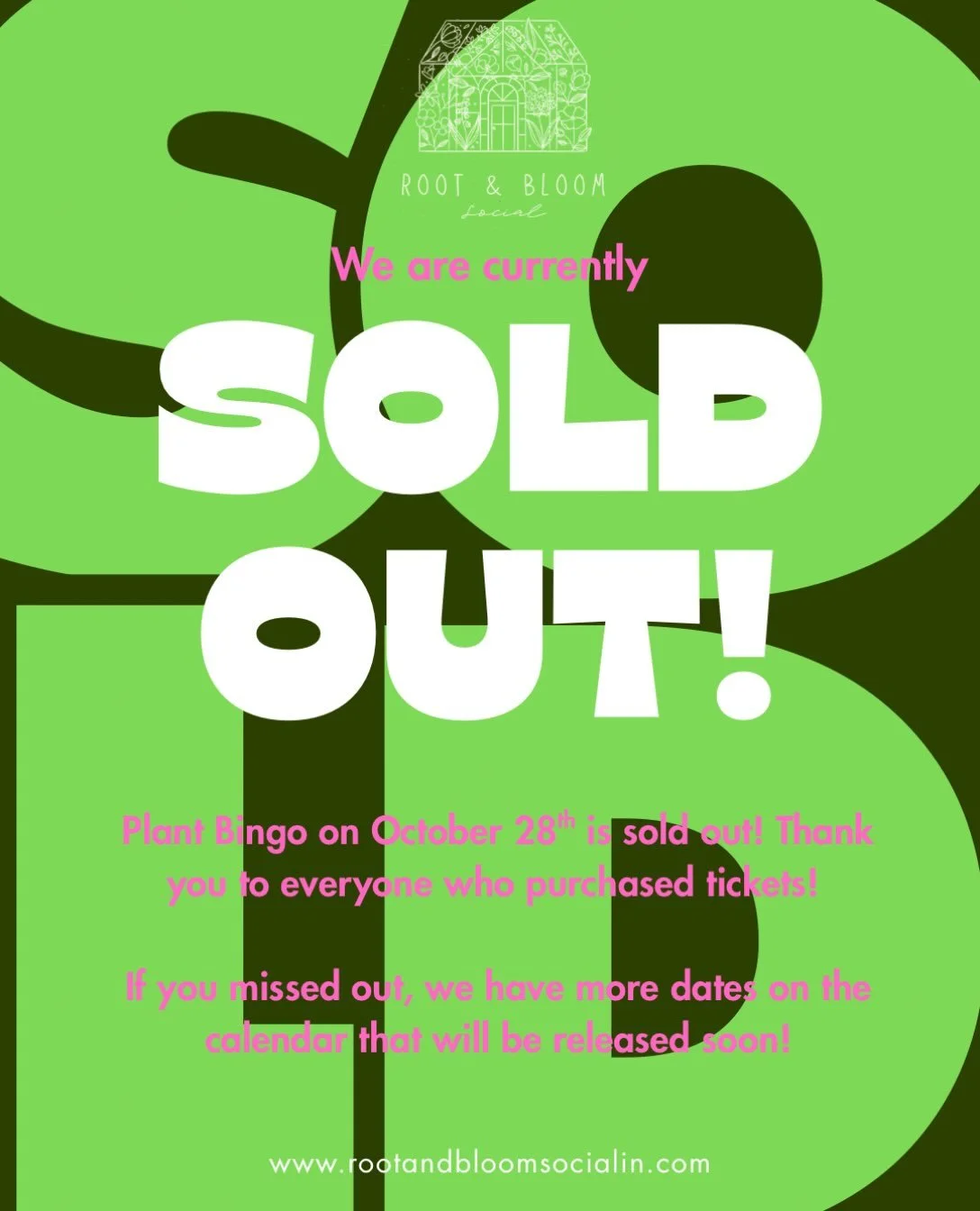 October 28th at Field Brewing is SOLD OUT!! Thank you to everyone who purchased tickets!! We can&rsquo;t wait to see you on Wednesday. 

Remember, coming in costume will get you can extra Bingo board 🎃 No worries if you&rsquo;re not in the mood to d