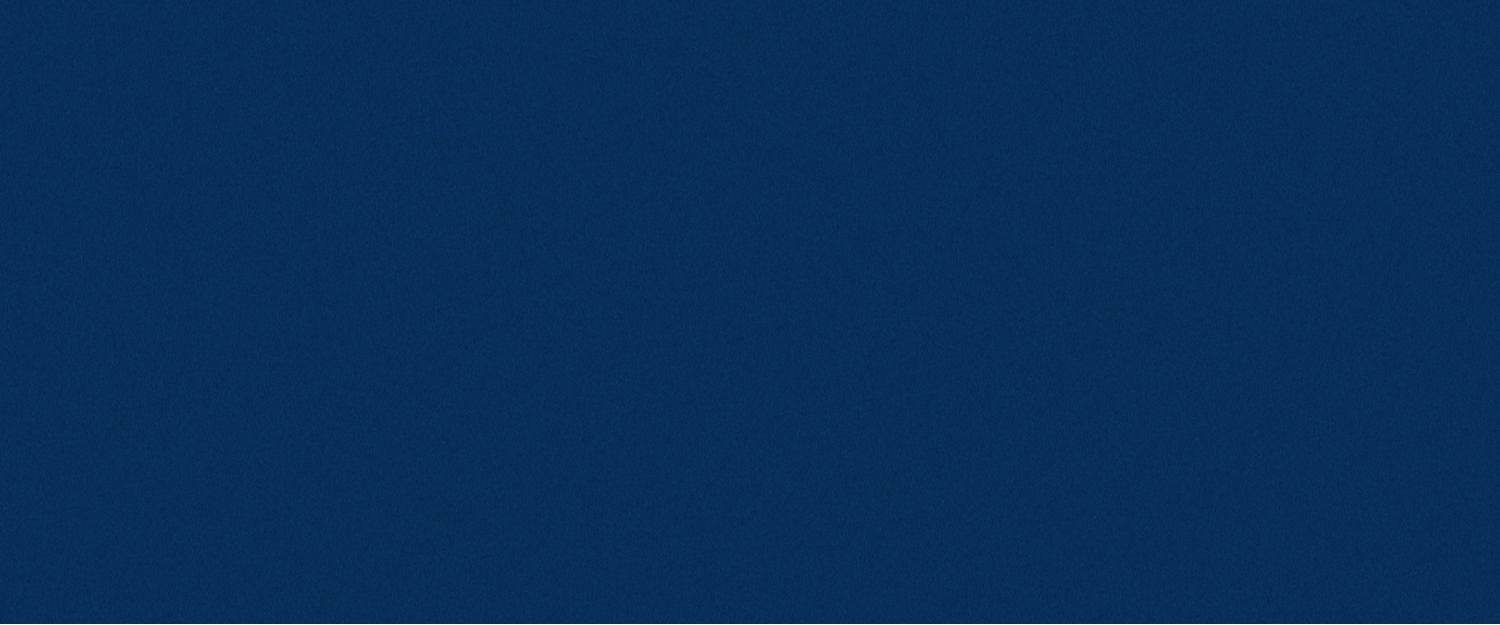 Solid dark blue background with a small section of lighter blue at the top.
