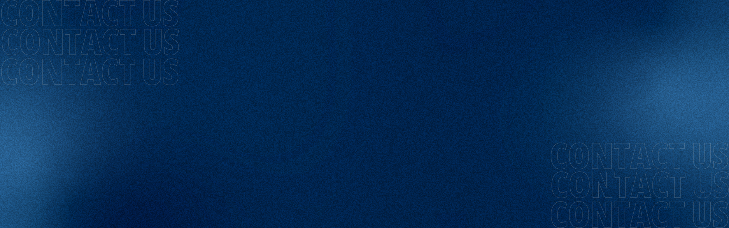 Blue gradient background with faint text saying "CONTACT US" repeatedly in the top left and bottom right corners.