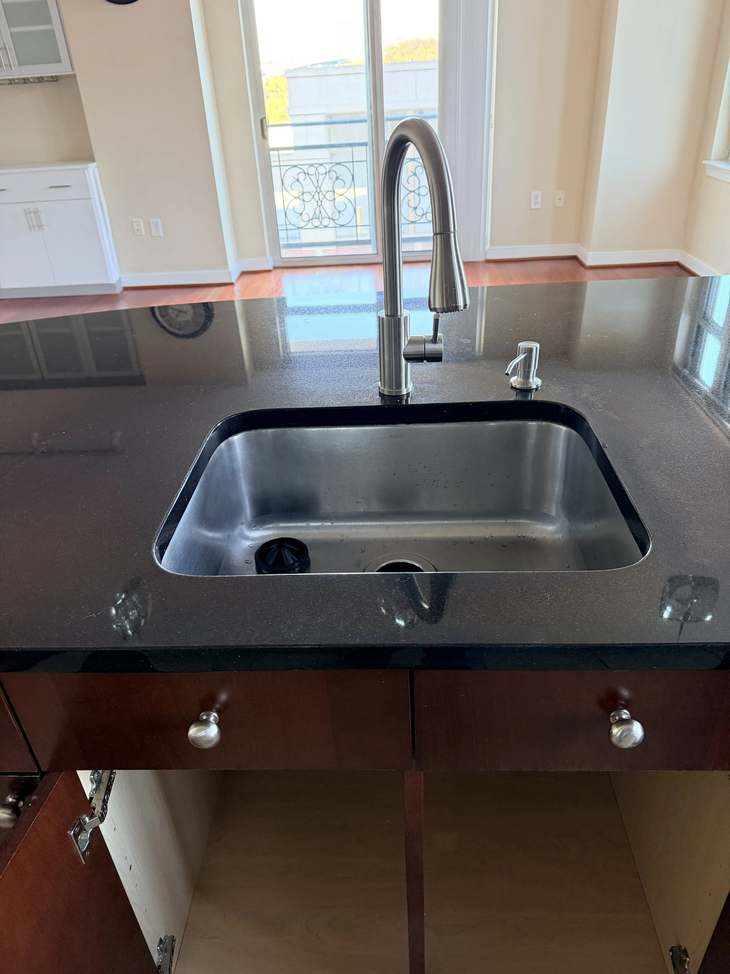 New installation of all household fixtures.