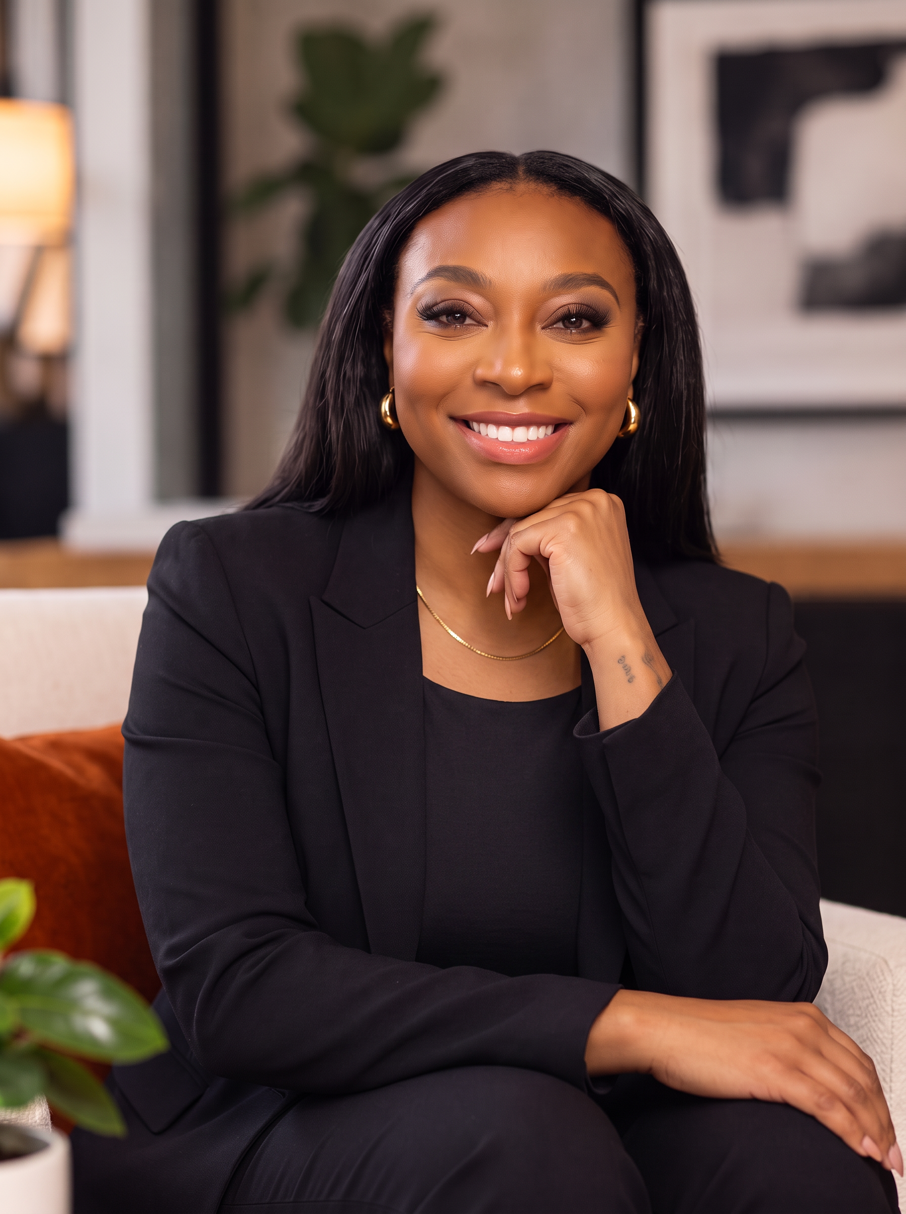 An image of Grace C. McBride, founder of Viva Grace Studios in Chicago, IL,