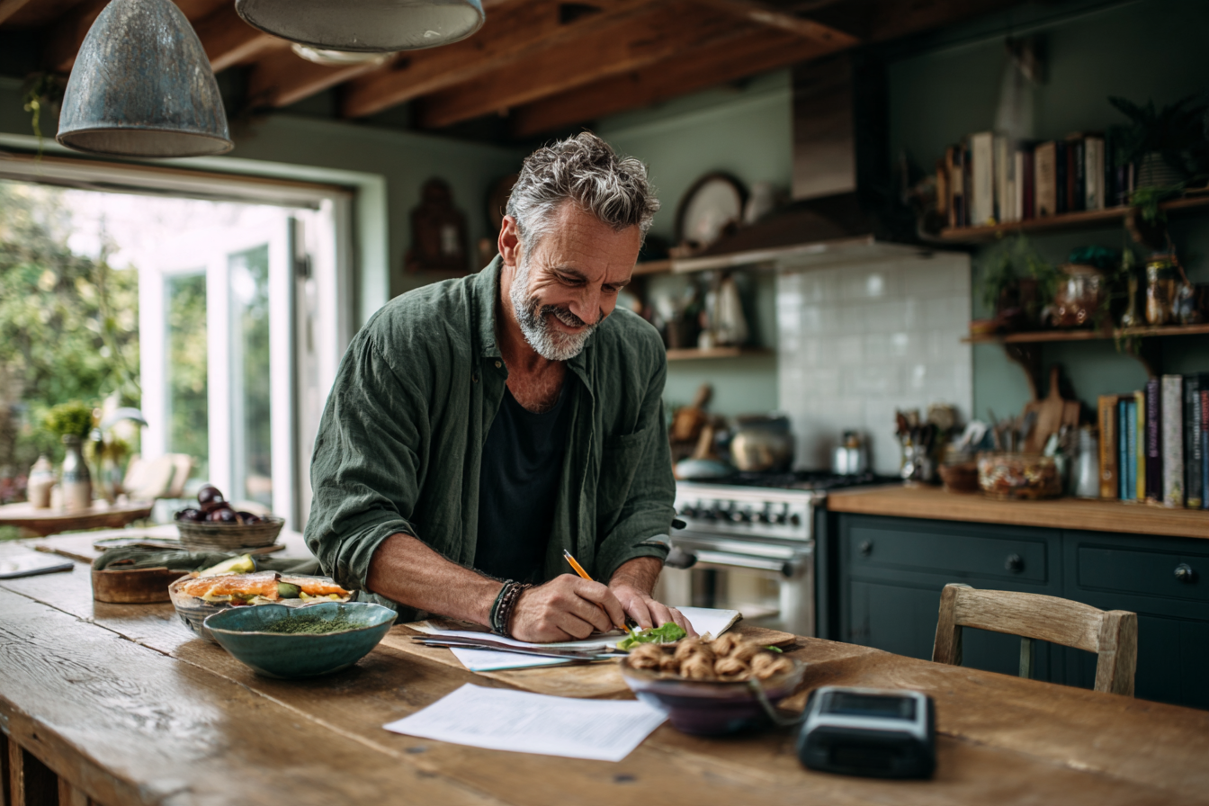 Eat, Move, Heal - How food can help you improve blood pressure, cholesterol, and blood sugar to achieve better health and higher energy.