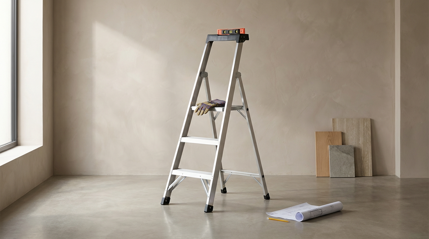 Aluminum Step Ladder